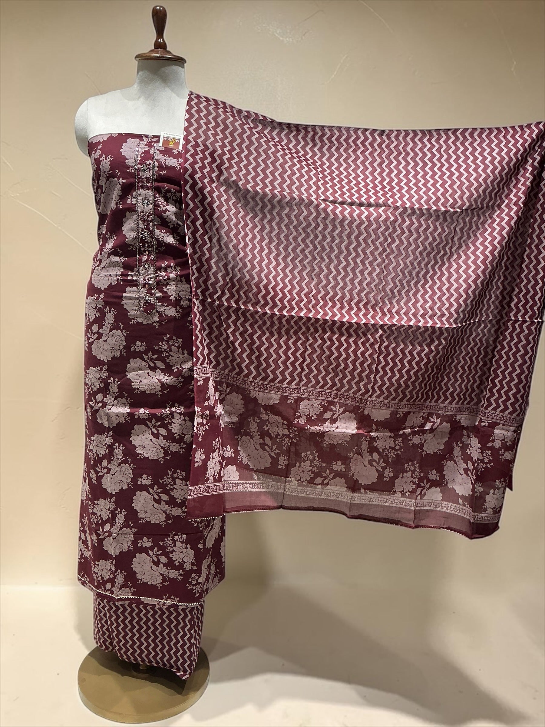 Unstitch Suit - WINE