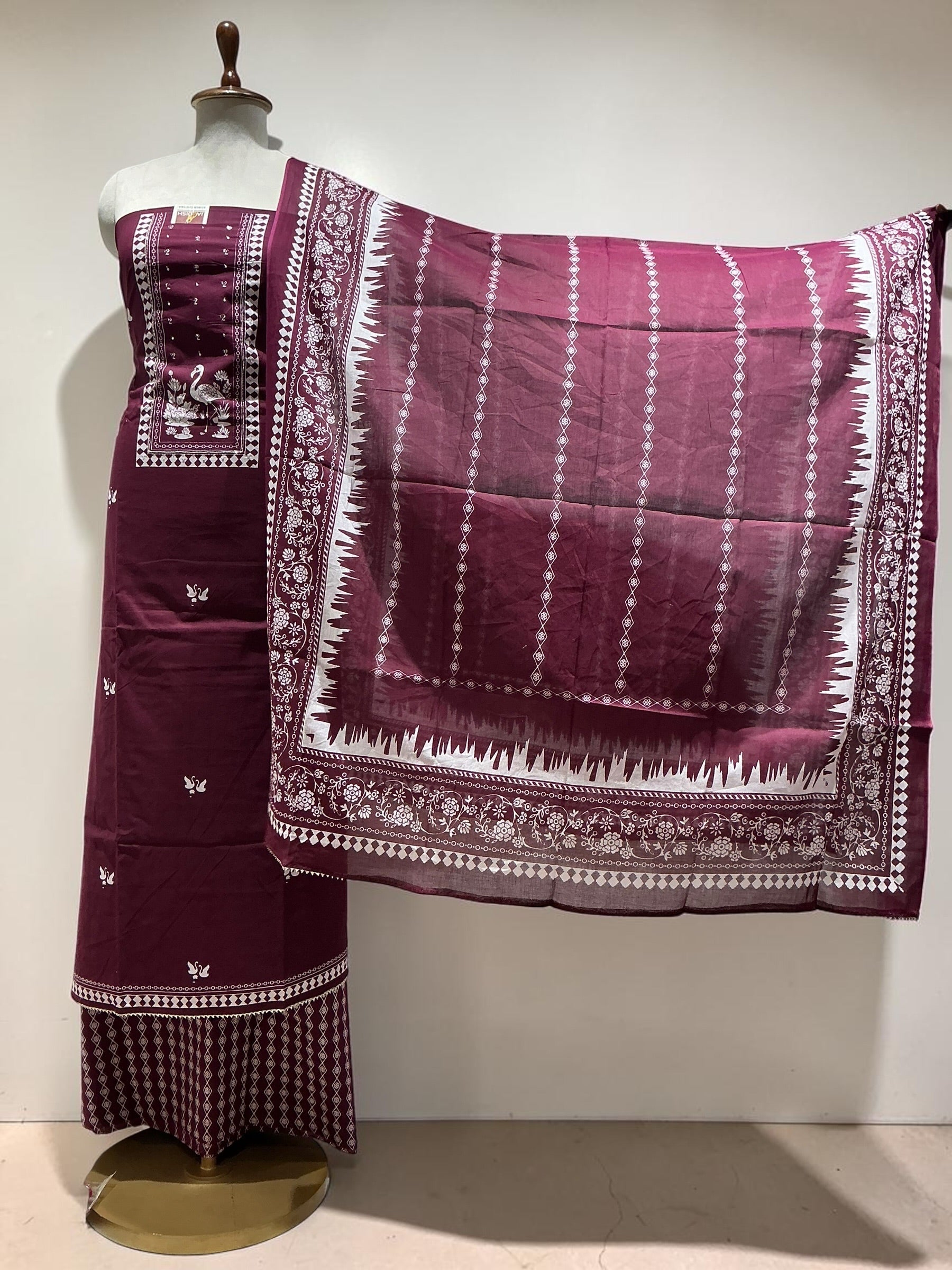 Unstitch Suit - WINE