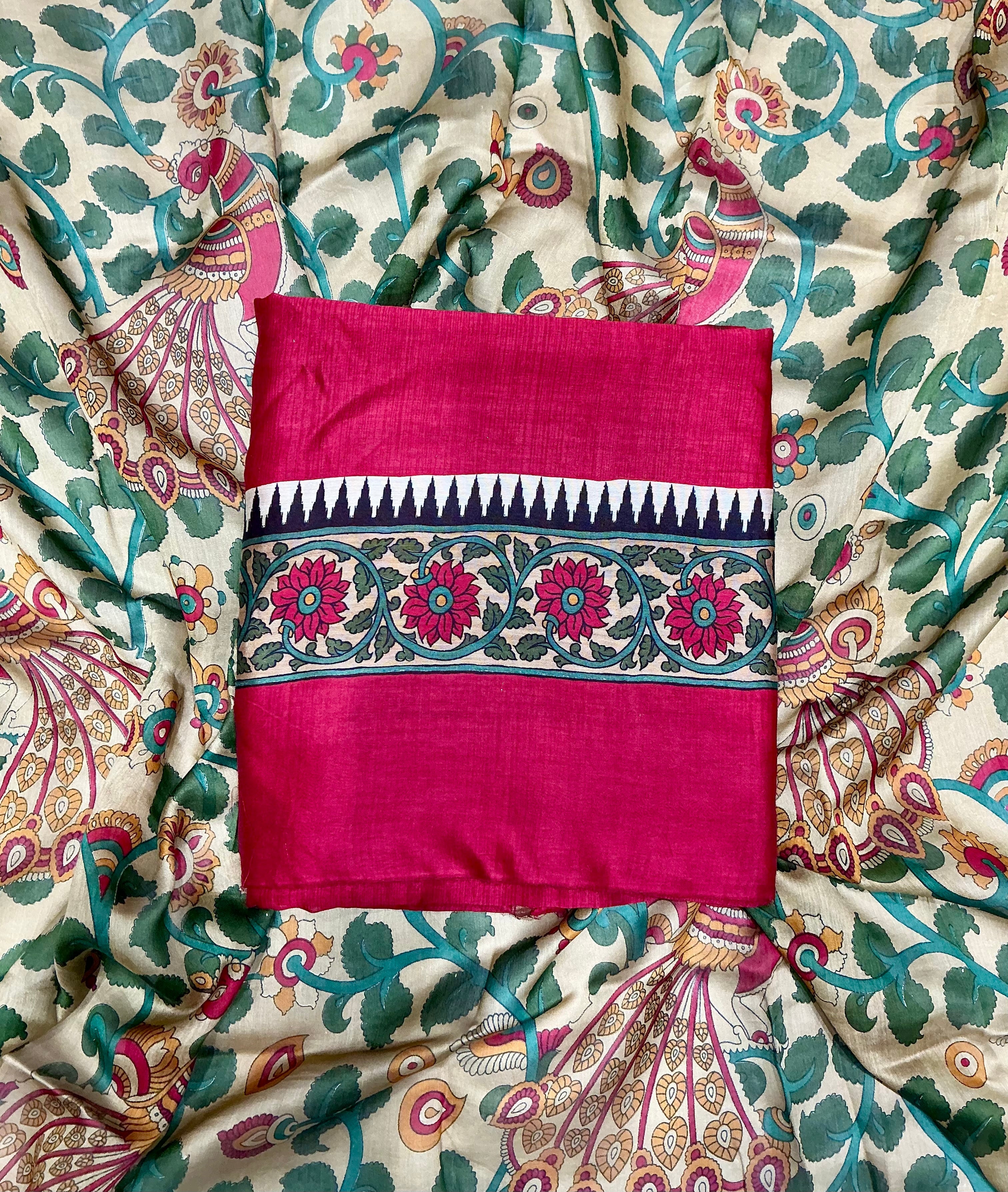 Maheshwari Silk Suit