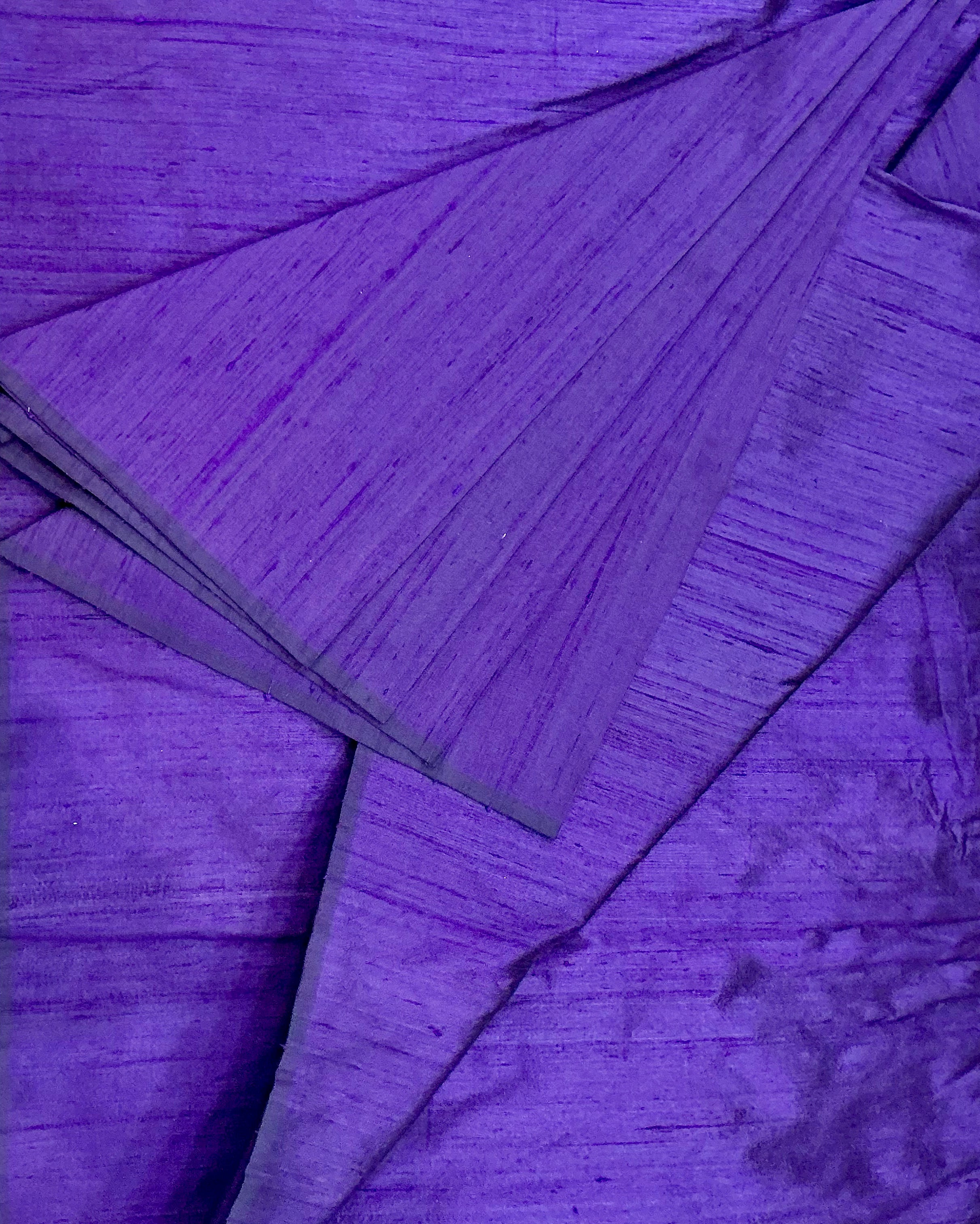 Pure raw silk fabric