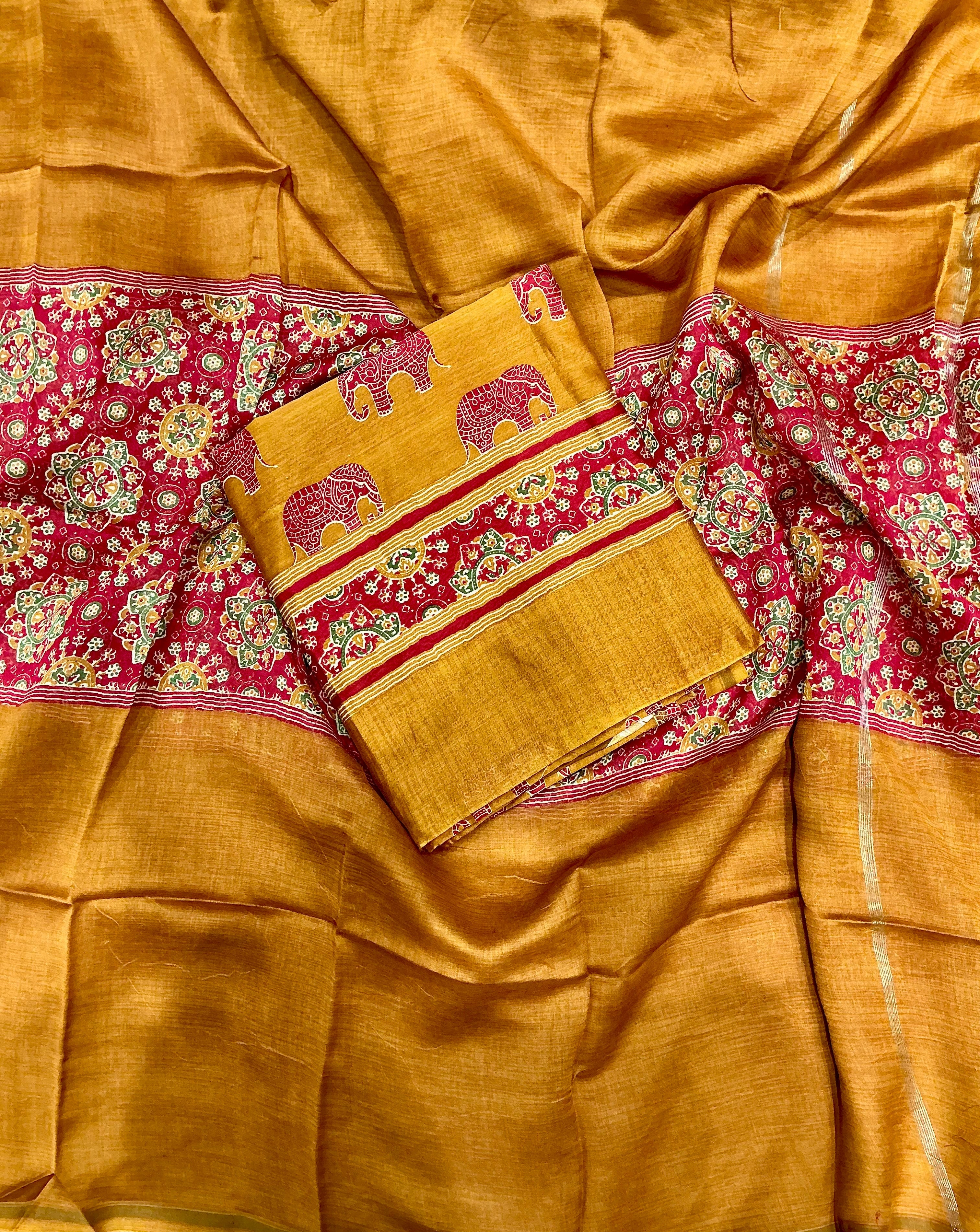 Maheshwari Silk Suit