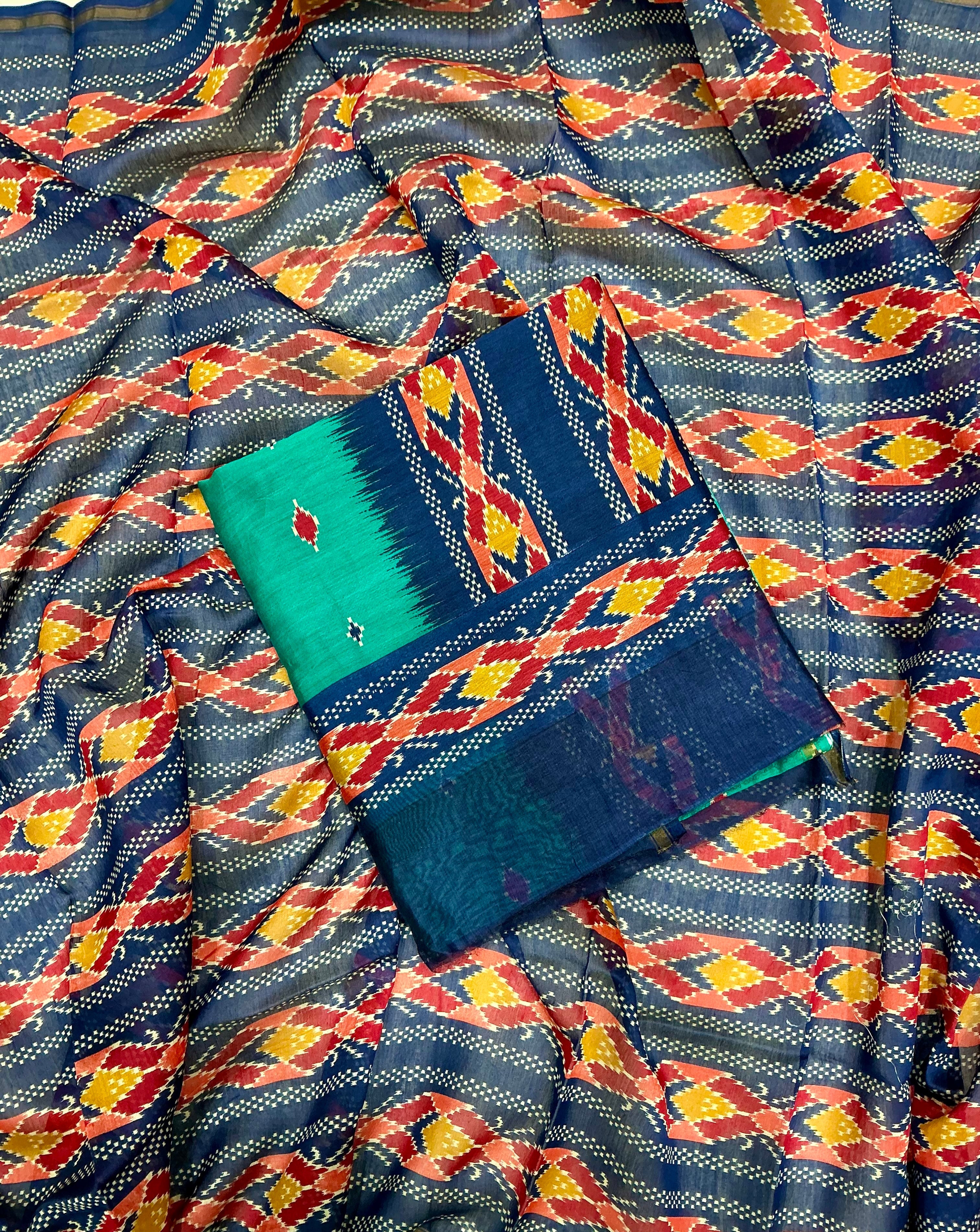 Maheshwari Silk Suit