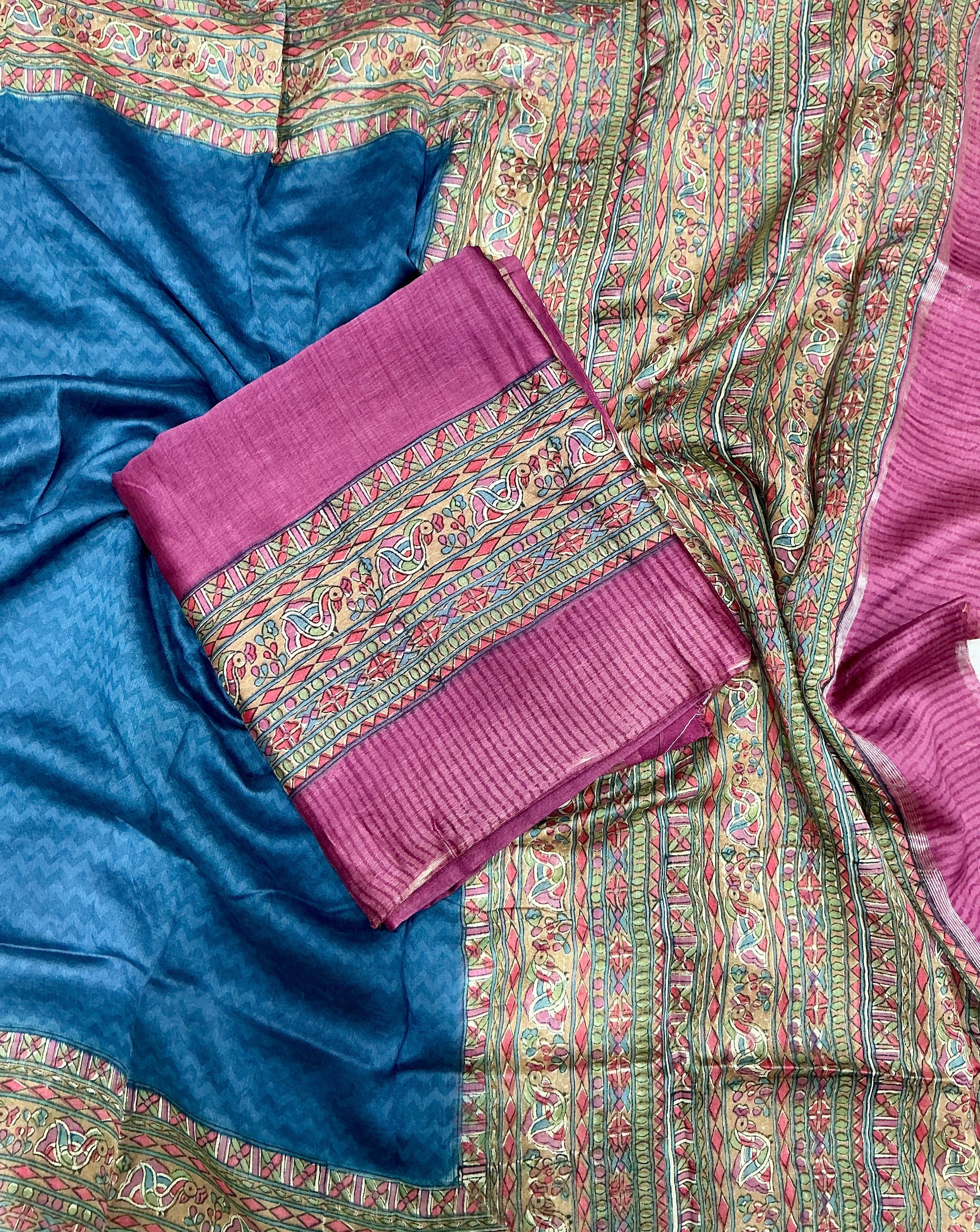 Maheshwari Silk Suit