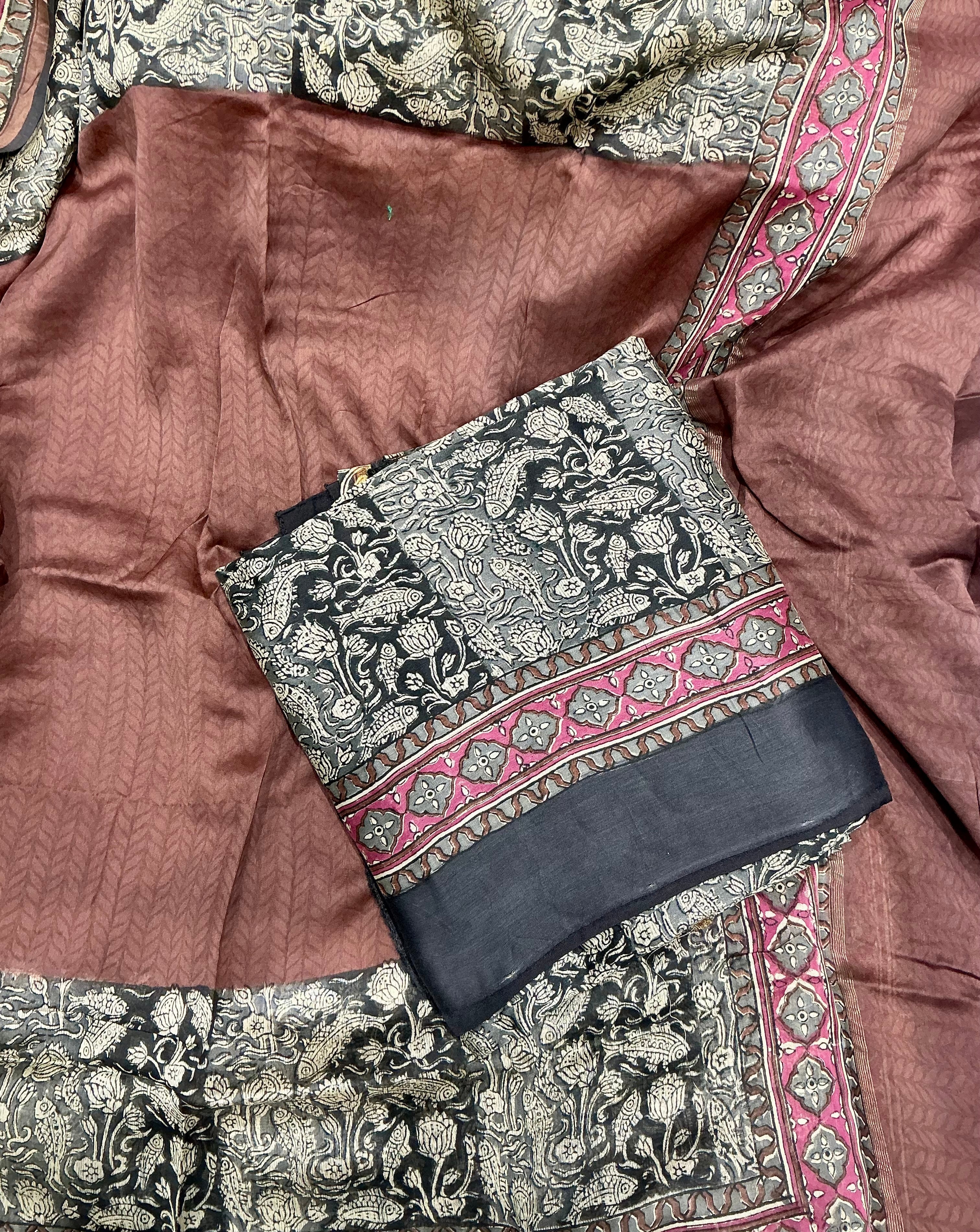 Maheshwari Silk Suit