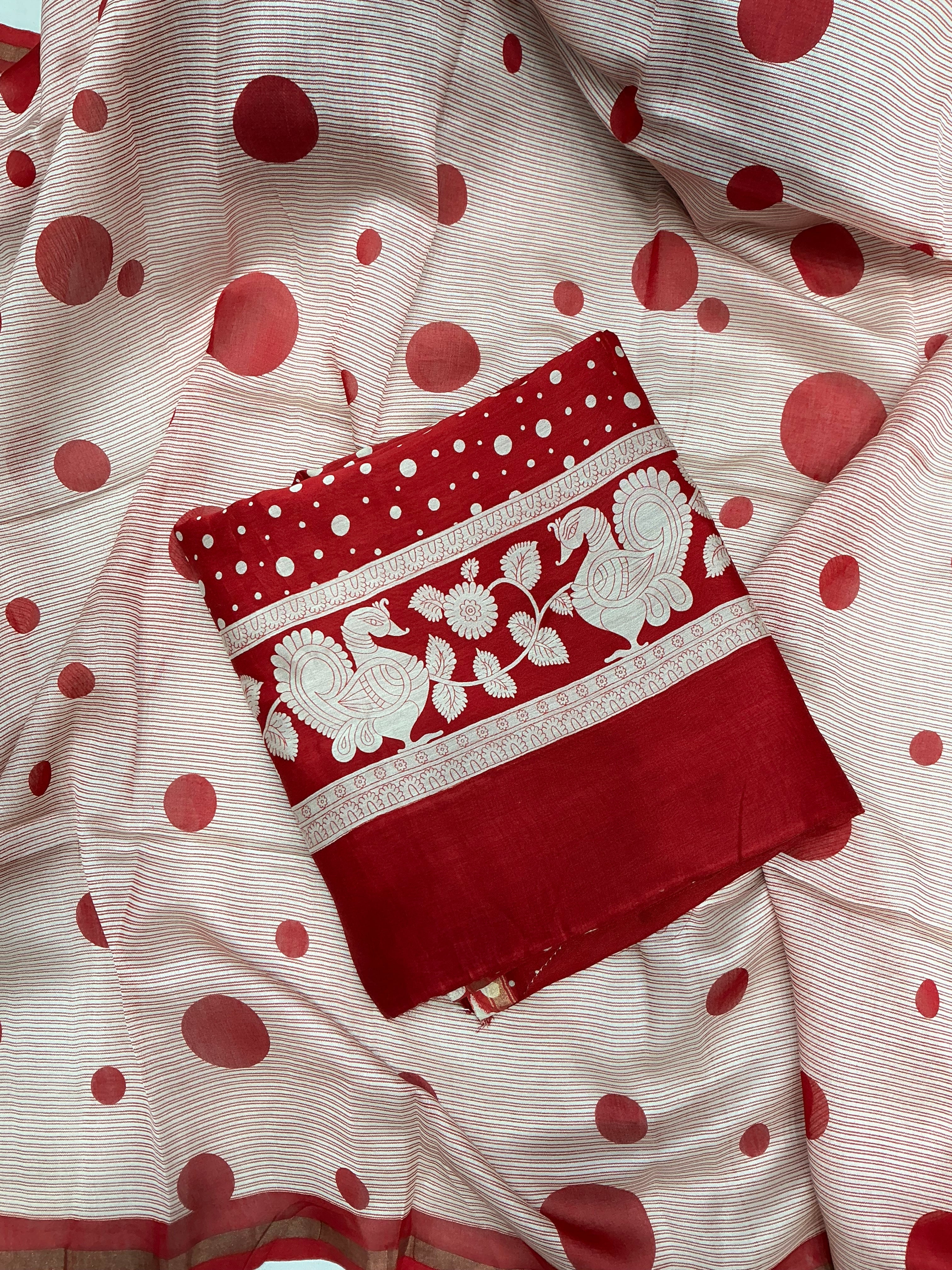 Maheshwari Silk Suit