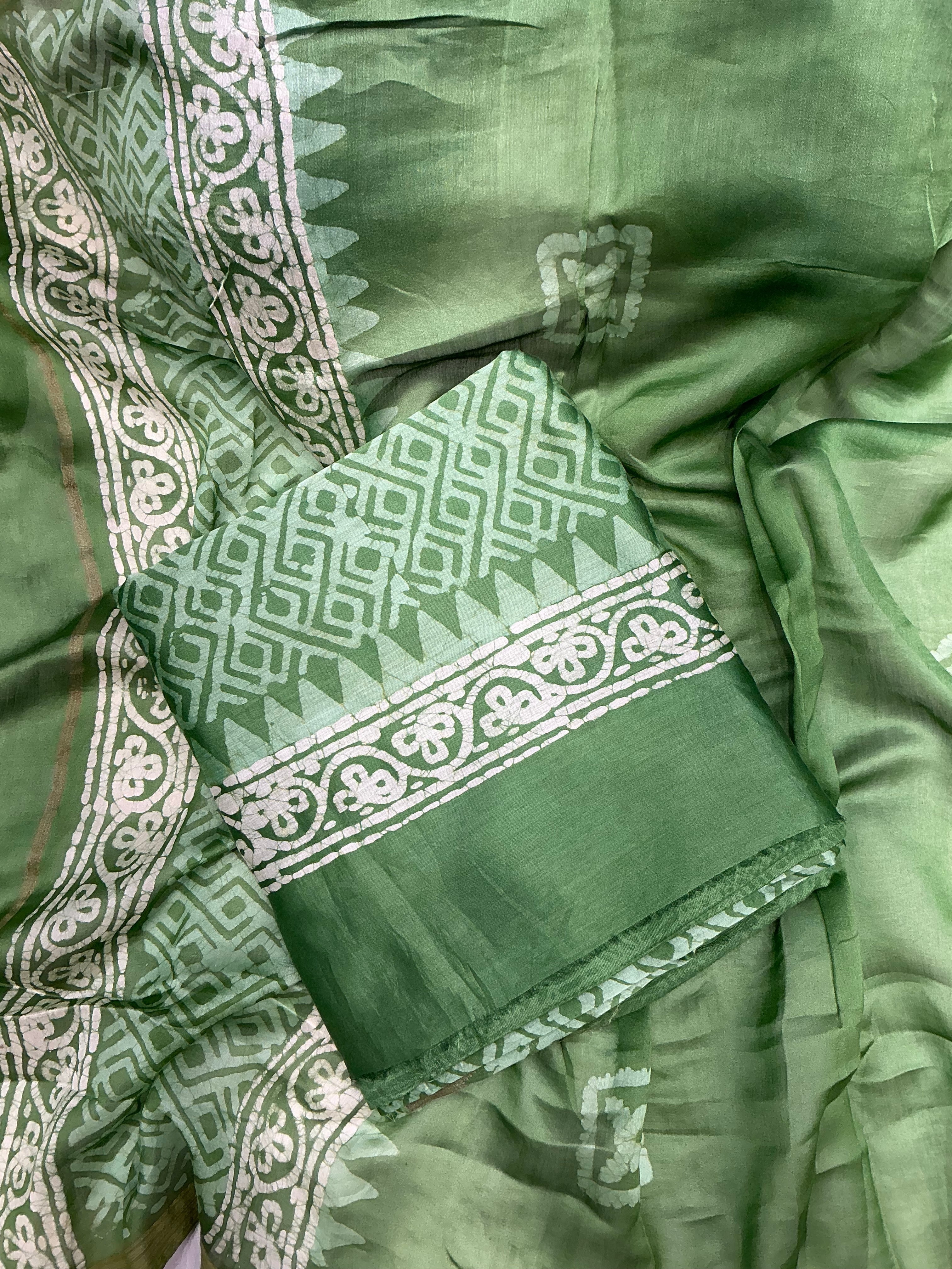 Maheshwari Silk Suit