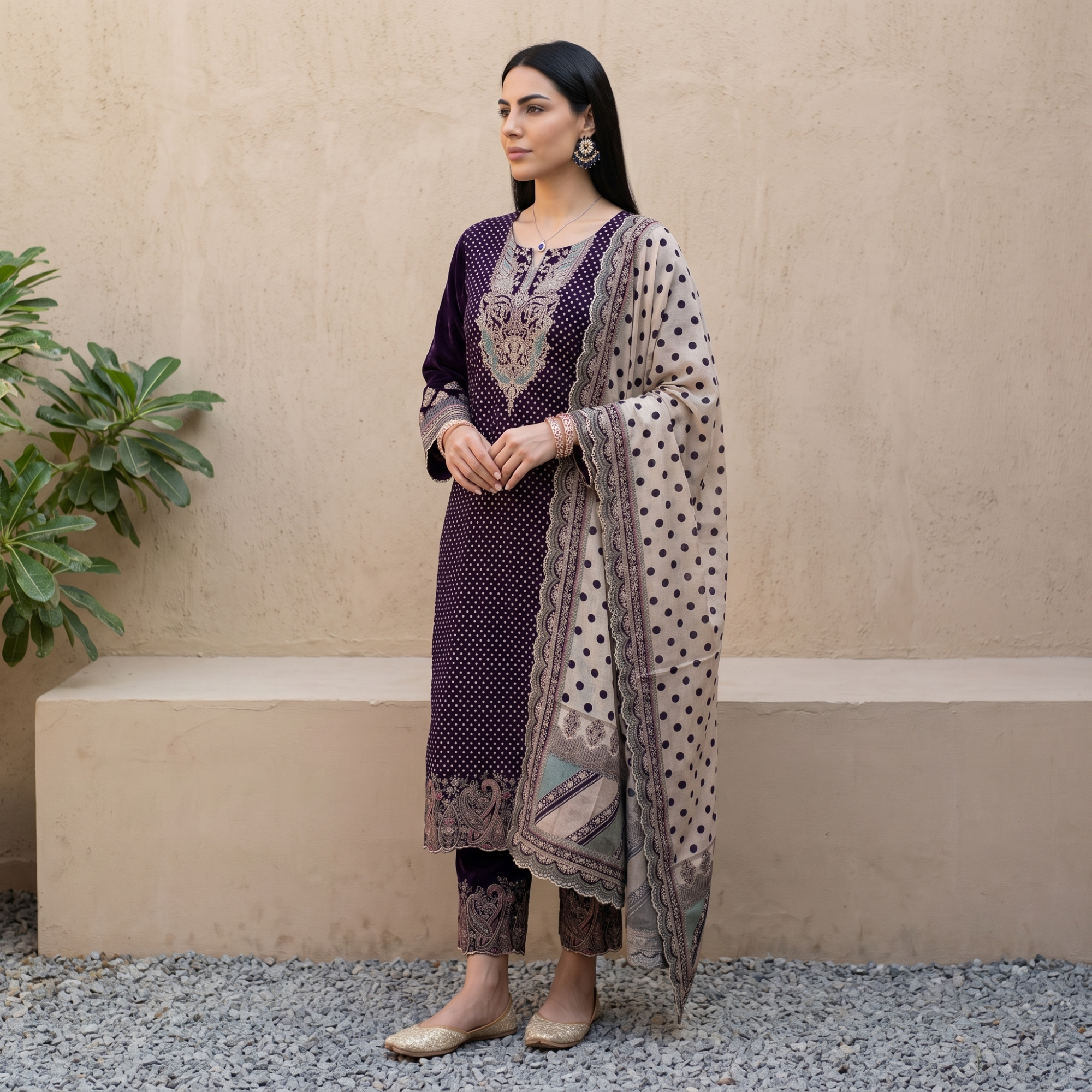 PREMIUM CREPE (UNSTITCHED SUIT)