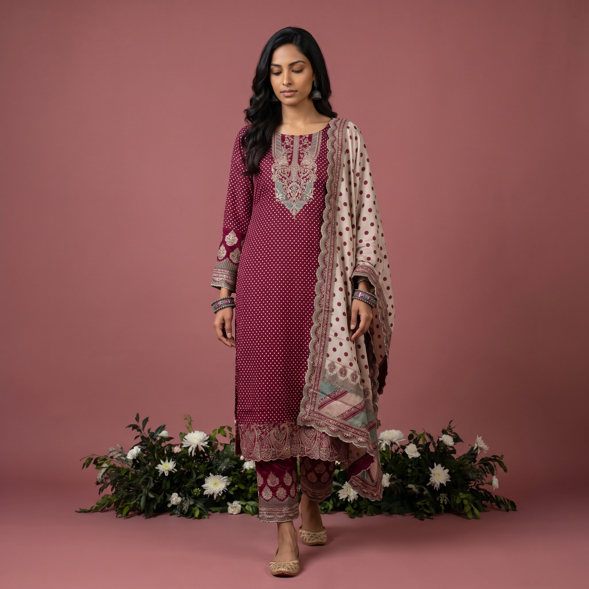 PREMIUM CREPE (UNSTITCHED SUIT)