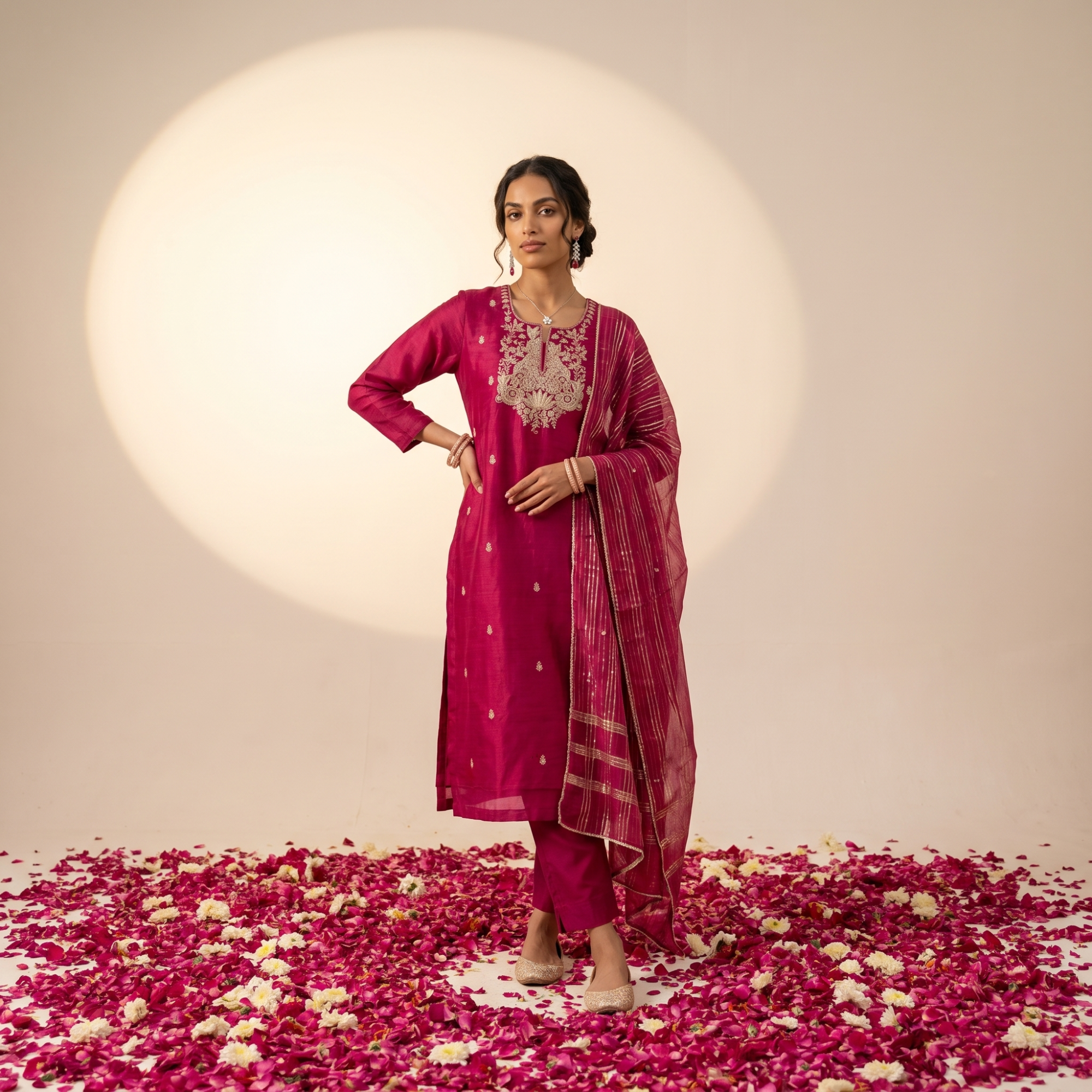 PURE KORA SILK (UNSTITCHED SUIT)