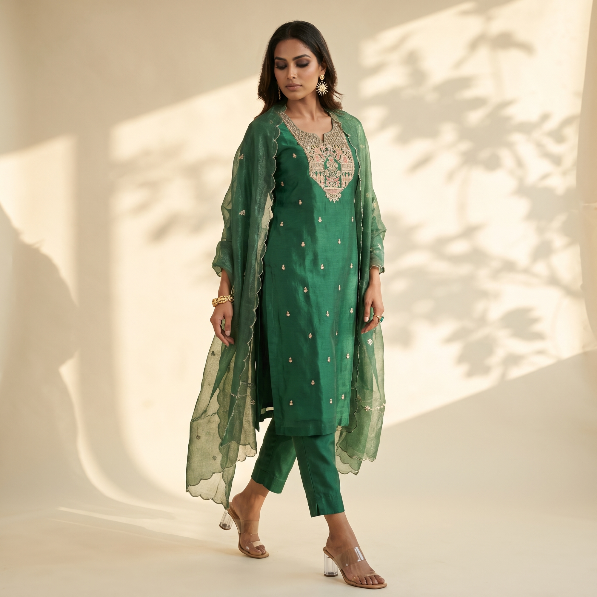 PURE KORA SILK (UNSTITCHED SUIT)