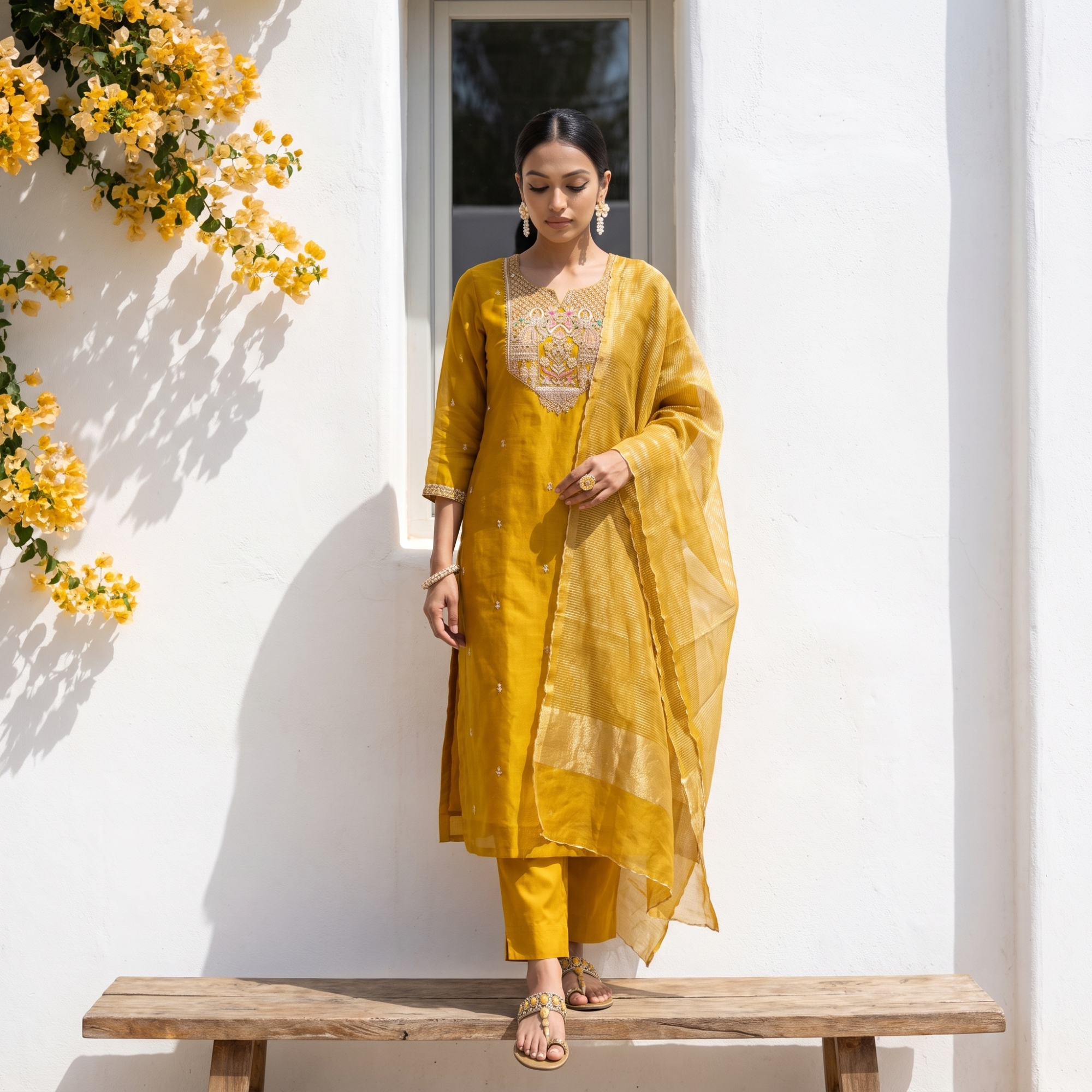 PURE KORA SILK (UNSTITCHED SUIT)