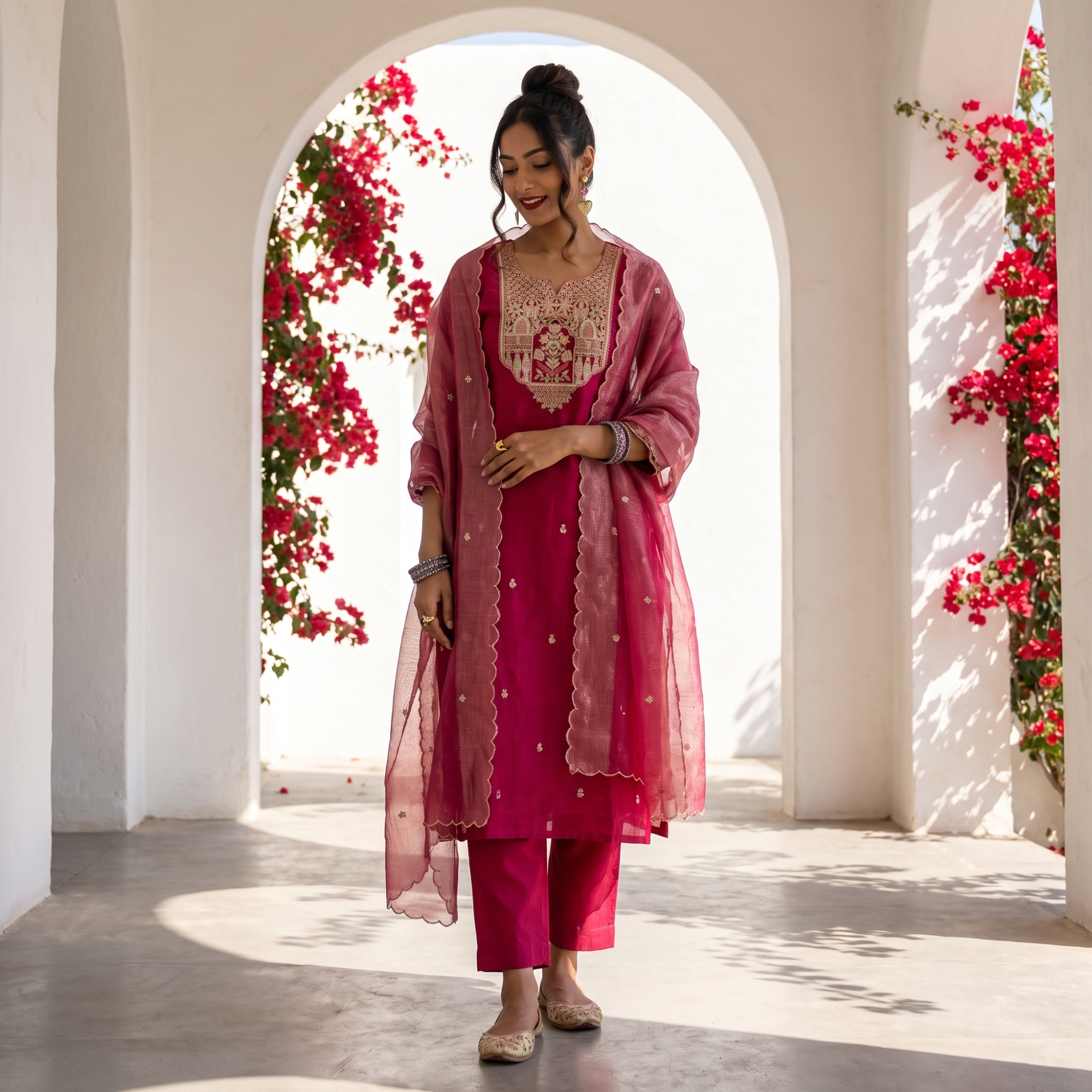 PURE KORA SILK (UNSTITCHED SUIT)