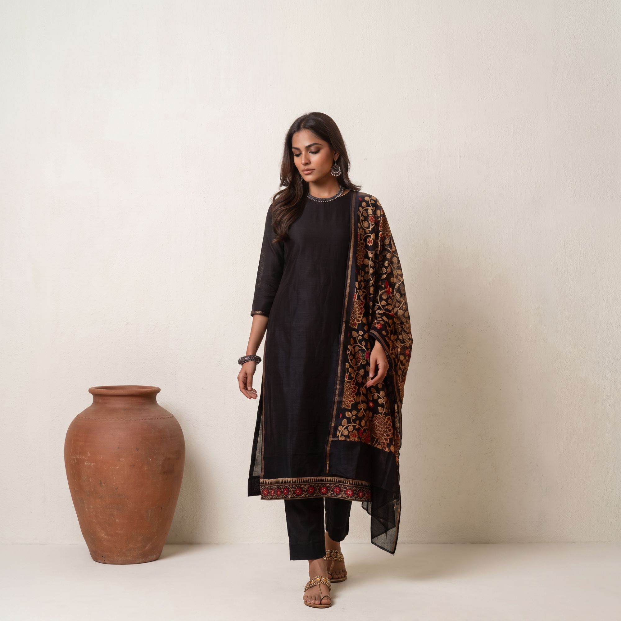 MAHESHWARI SILK ( UNSTITCHED SUIT)