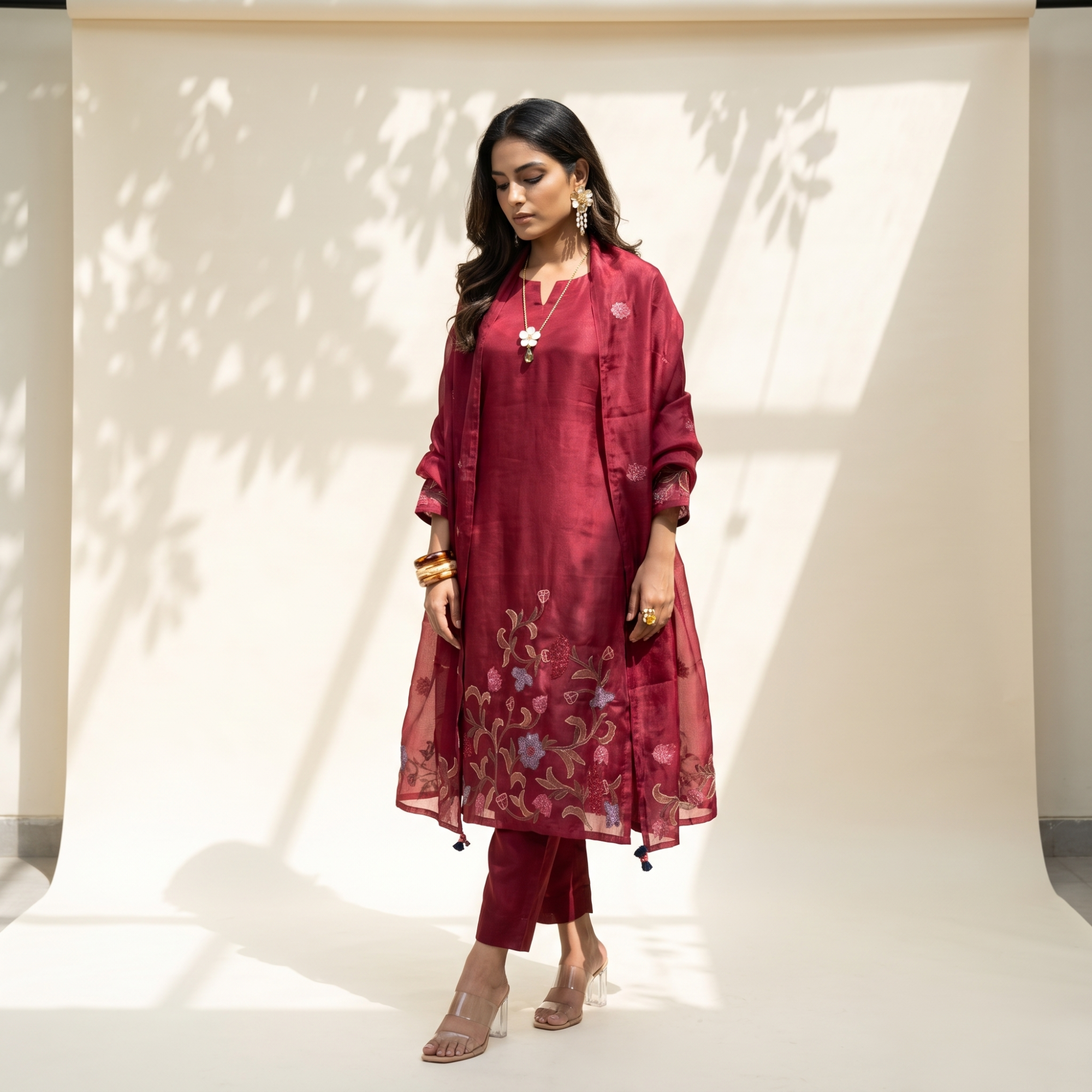 PURE KORA SILK (UNSTITCHED SUIT)