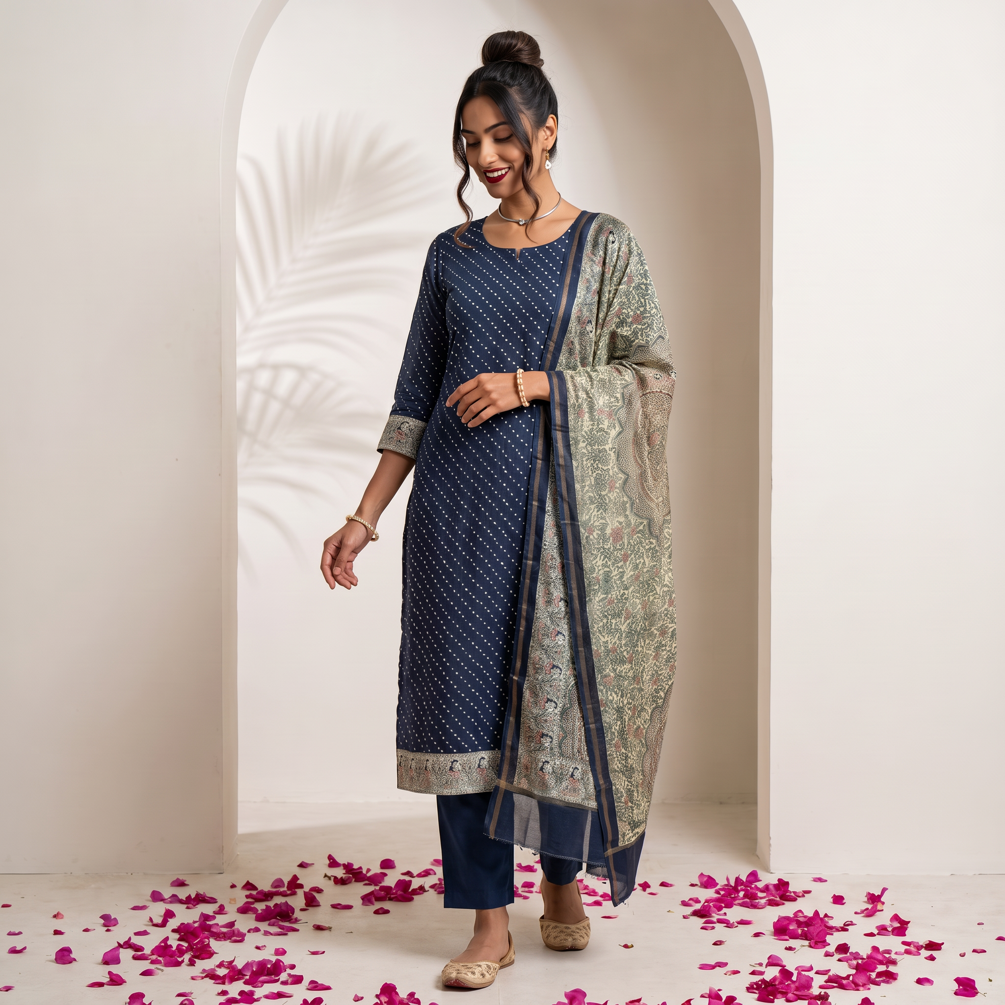MAHESHWARI SILK ( UNSTITCHED SUIT)