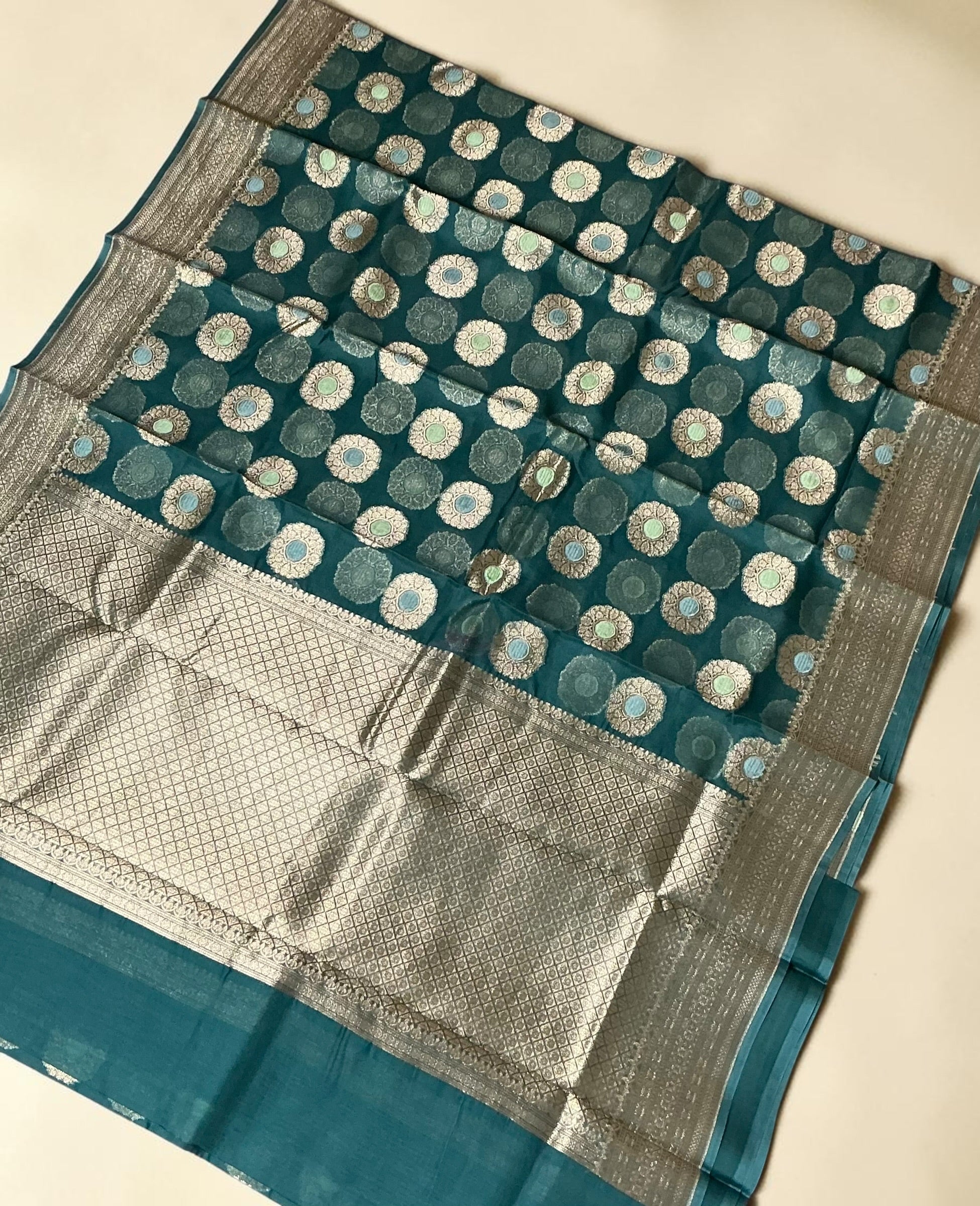 PURE KORA SILK (SAREE)