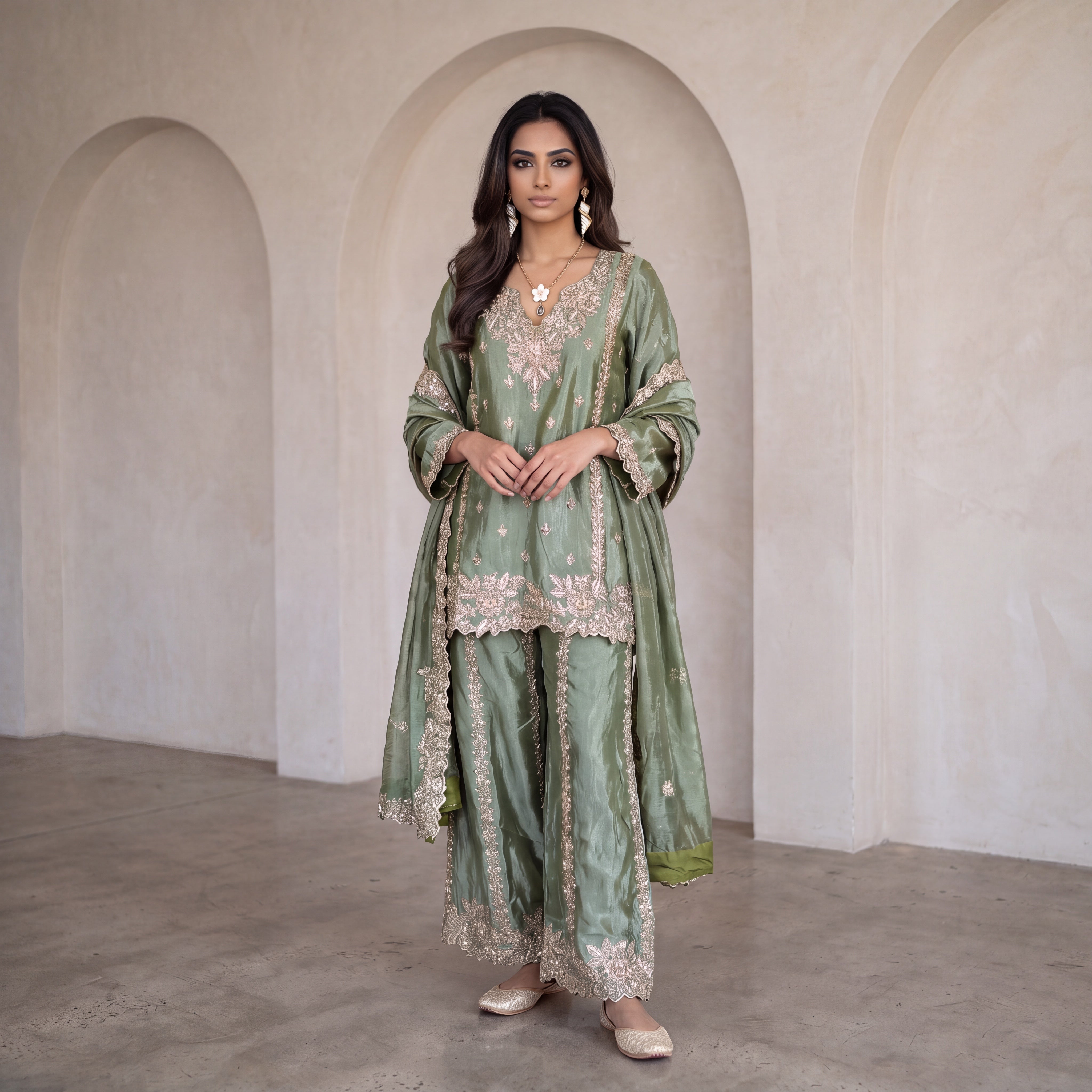 SHARARA SET (READYMADE)
