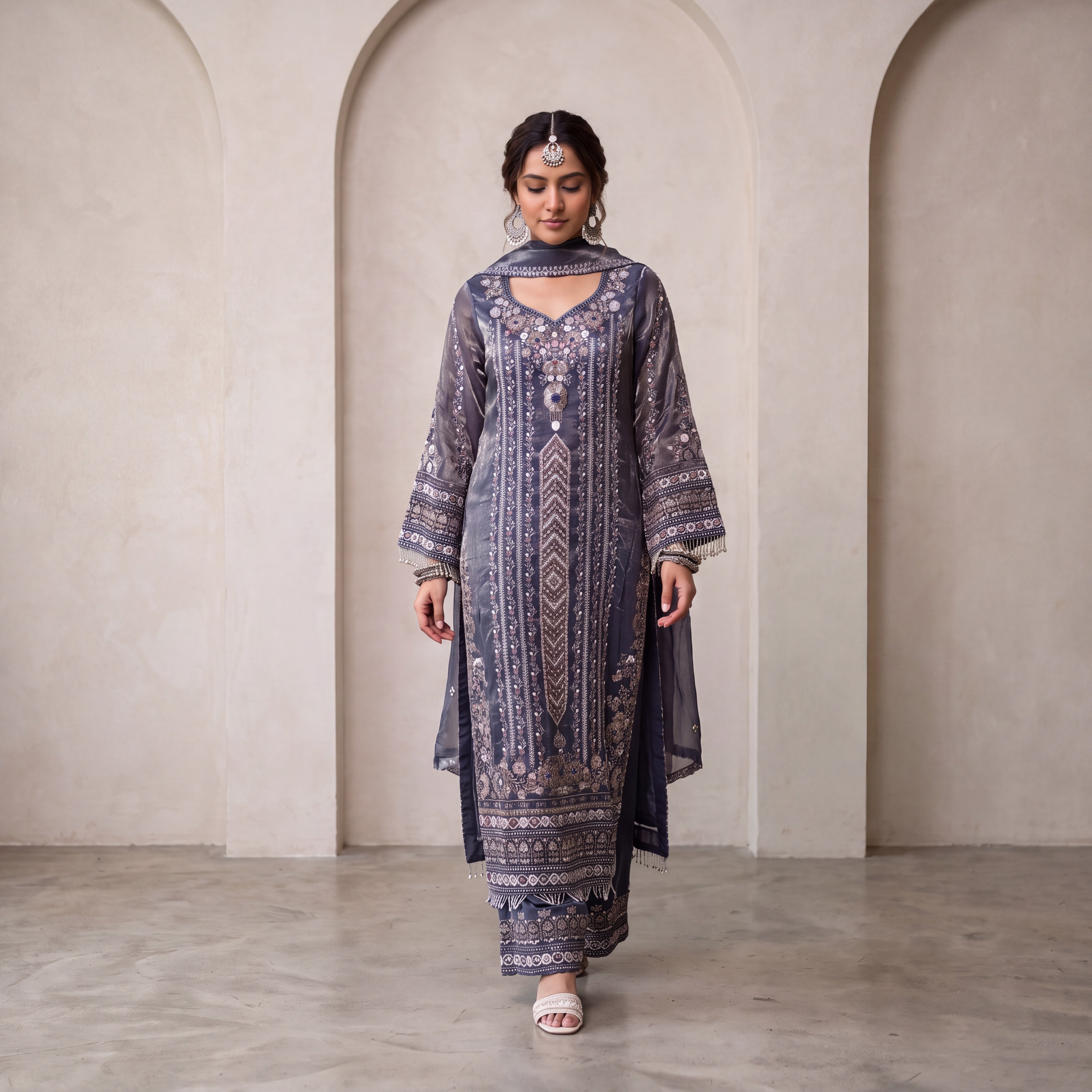 LONG KURTA-SET (READYMADE)