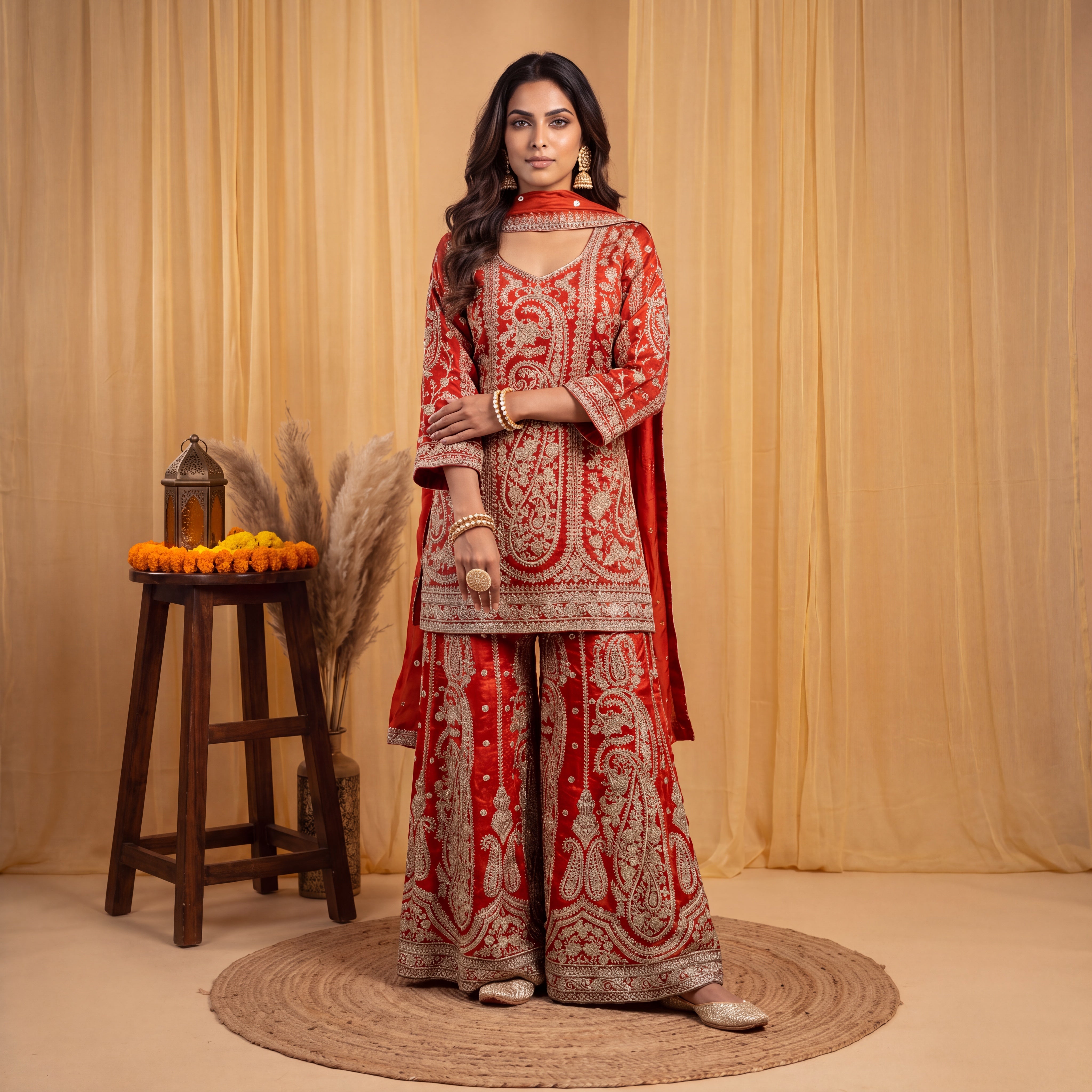 SHARARA SET (READYMADE)