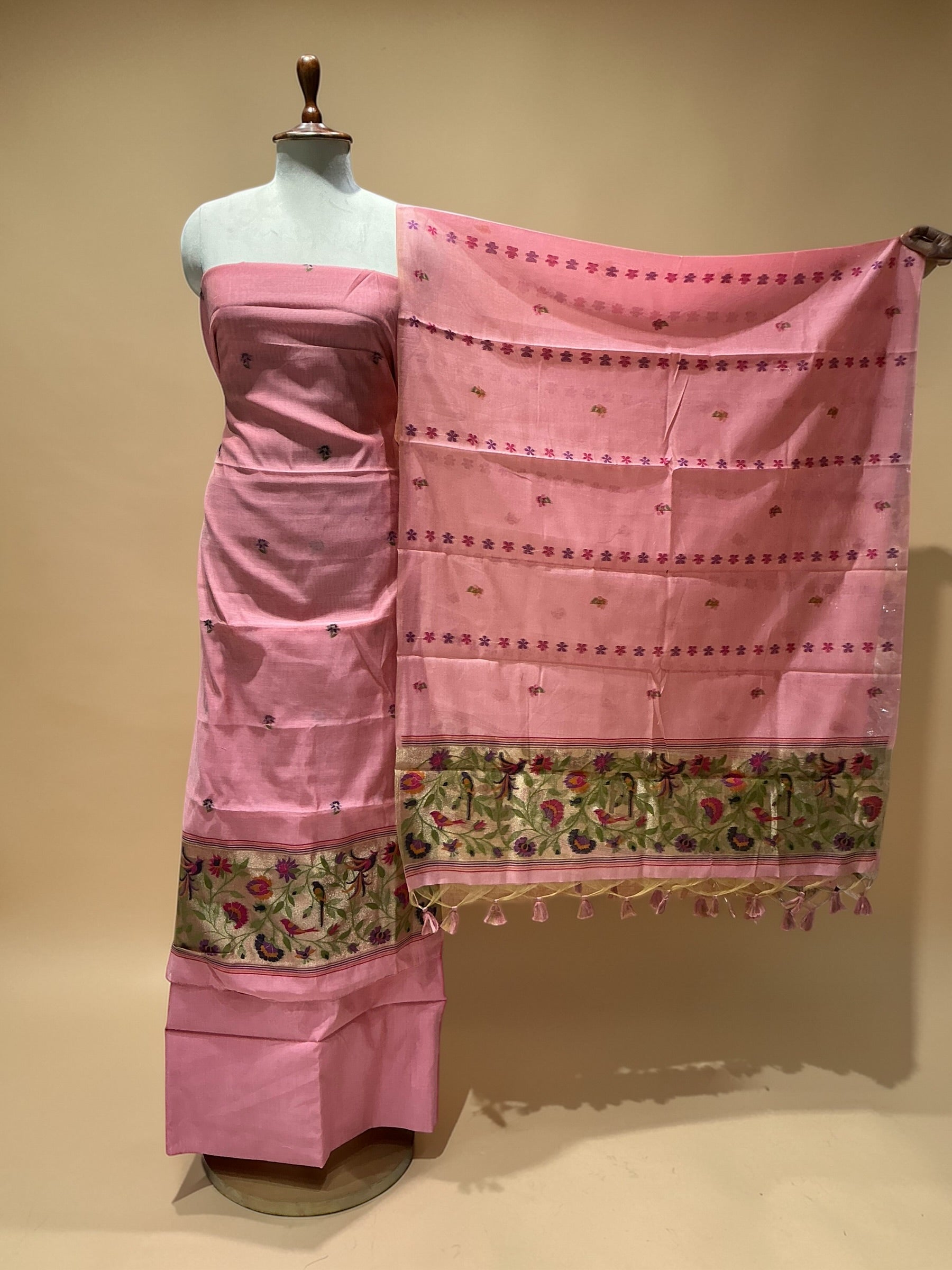 JAMDANI SUIT WITH BEAUTIFUL JAMDANI DUPATTA