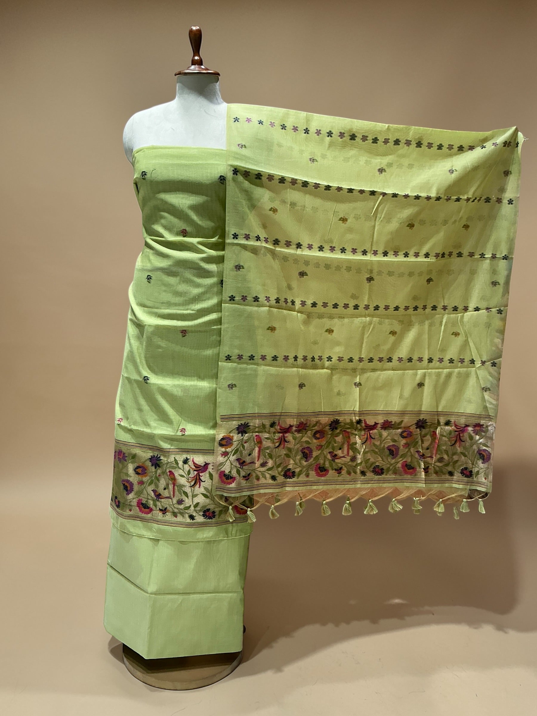 JAMDANI SUIT WITH BEAUTIFUL JAMDANI DUPATTA