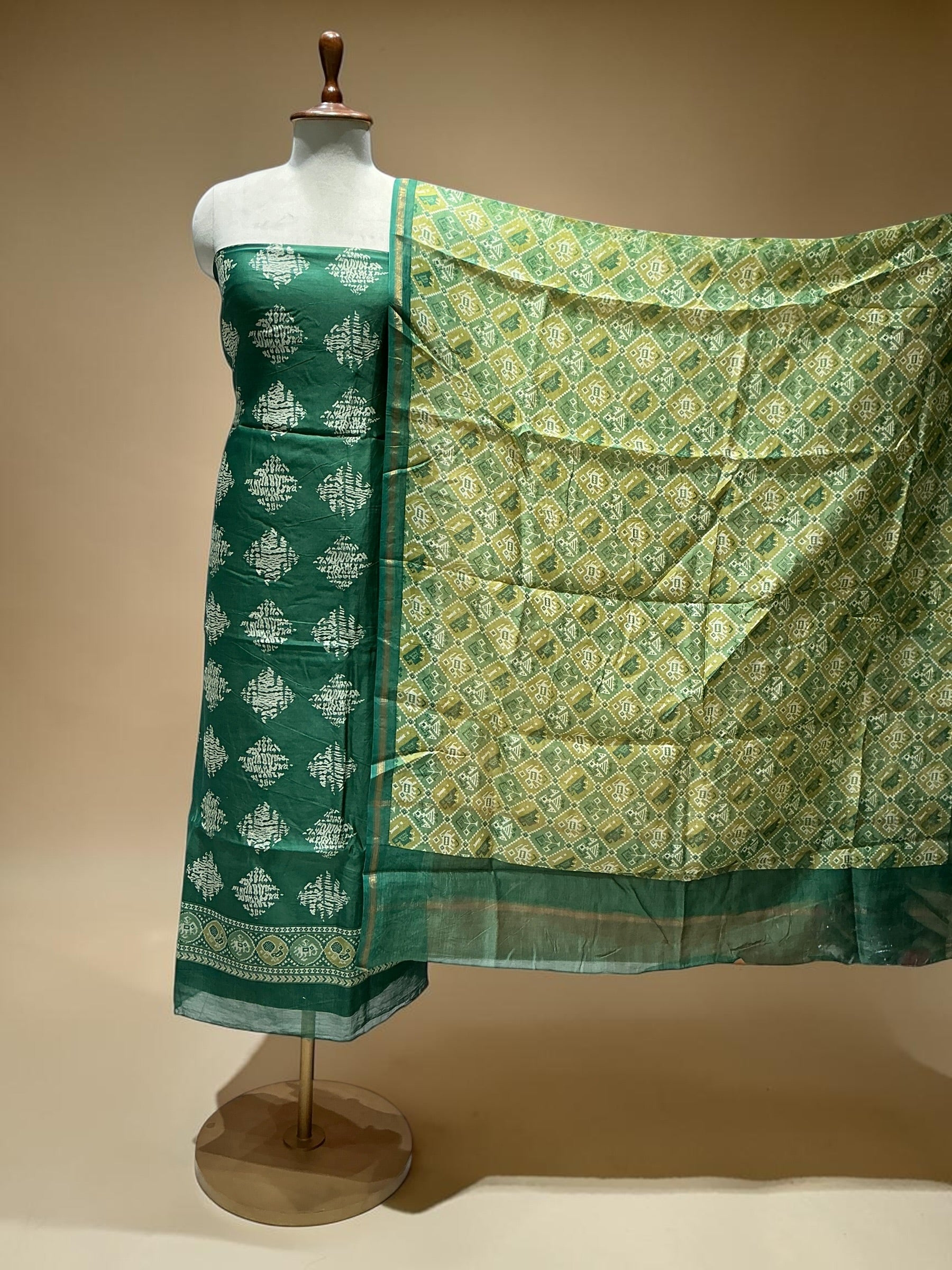 MAHESHWARI SILK SUIT IN BEAUTIFUL PRINTS