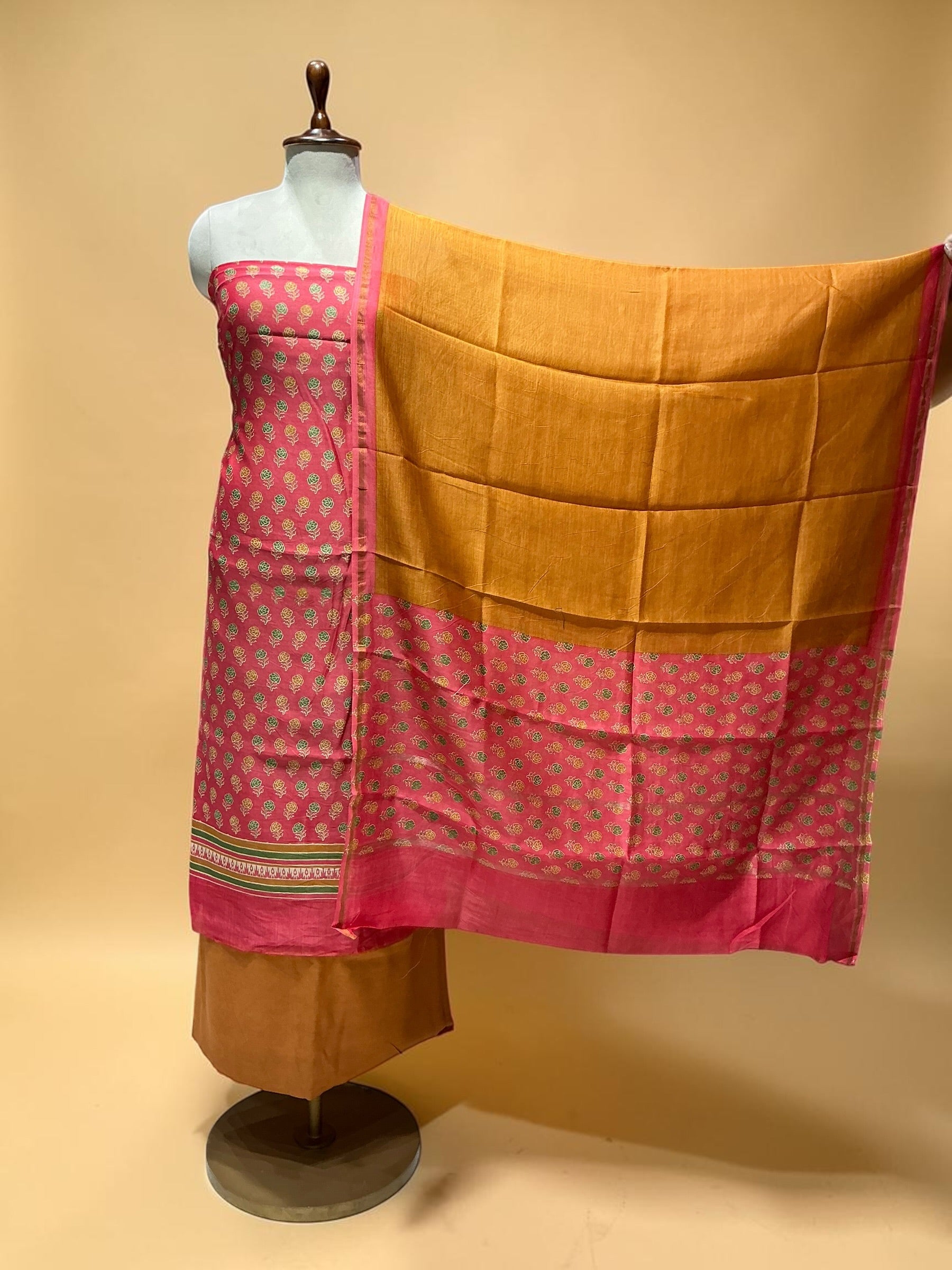 MAHESHWARI SILK SUIT IN BEAUTIFUL PRINTS