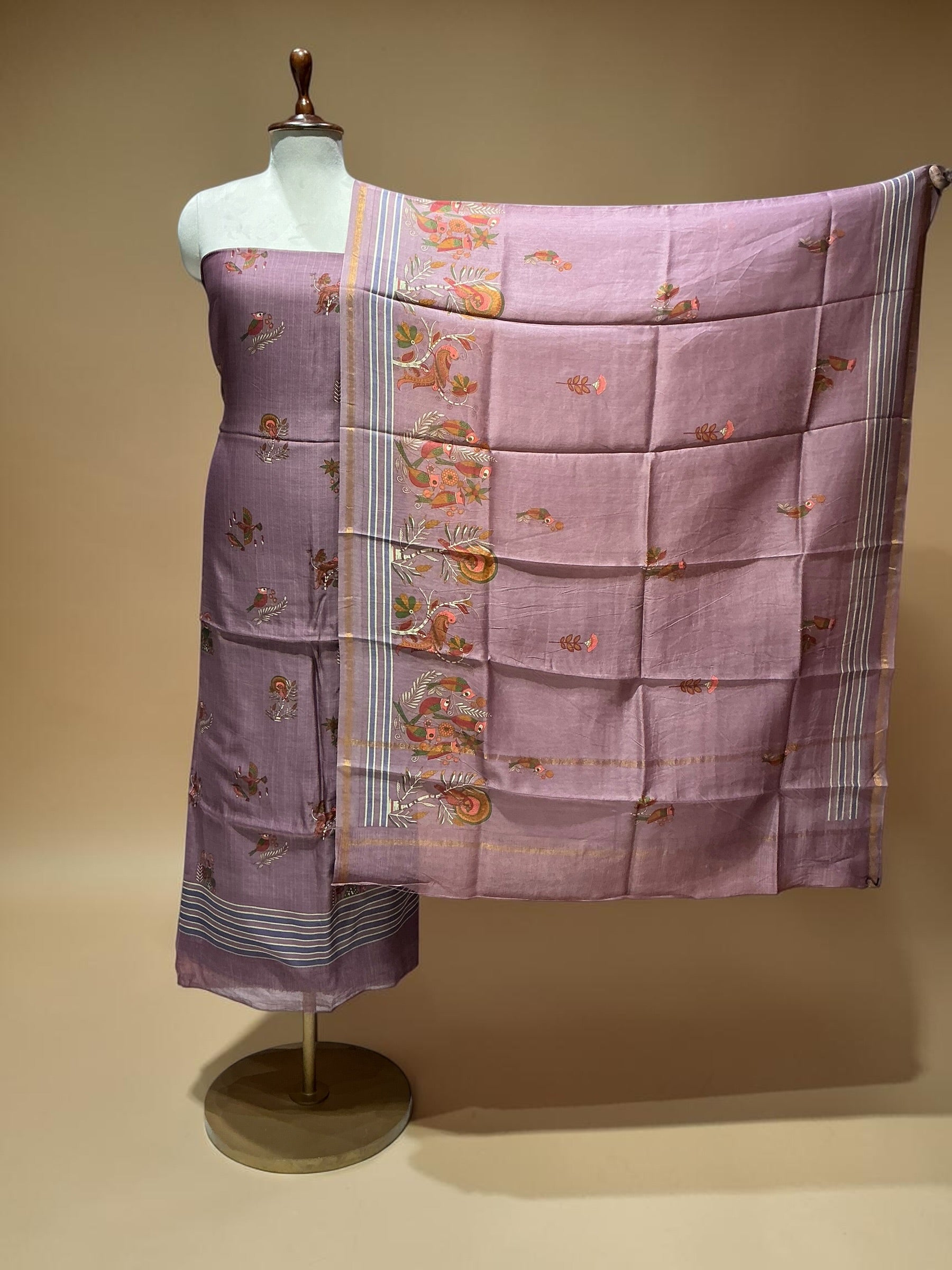 MAHESHWARI SILK SUIT IN BEAUTIFUL PRINTS