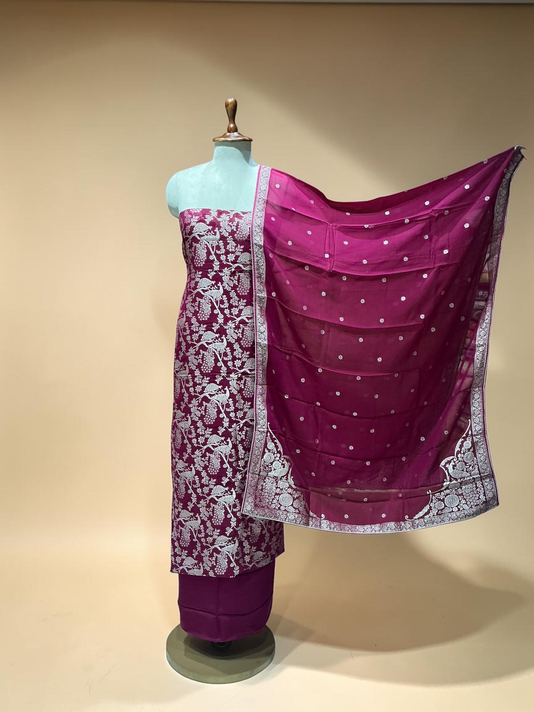 BANARASI WEAVES IN GEORGETTE