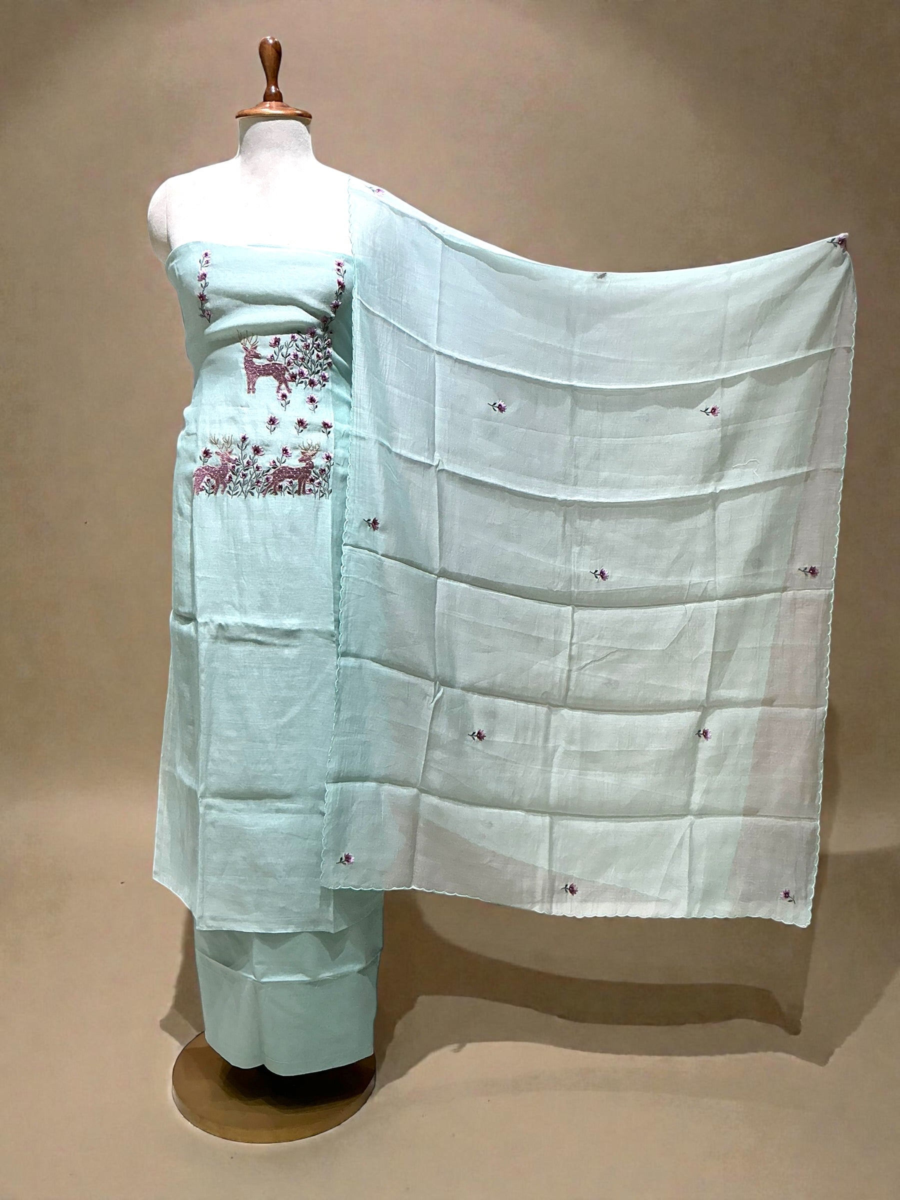 UN-STICH SUIT - POWDERBLUE