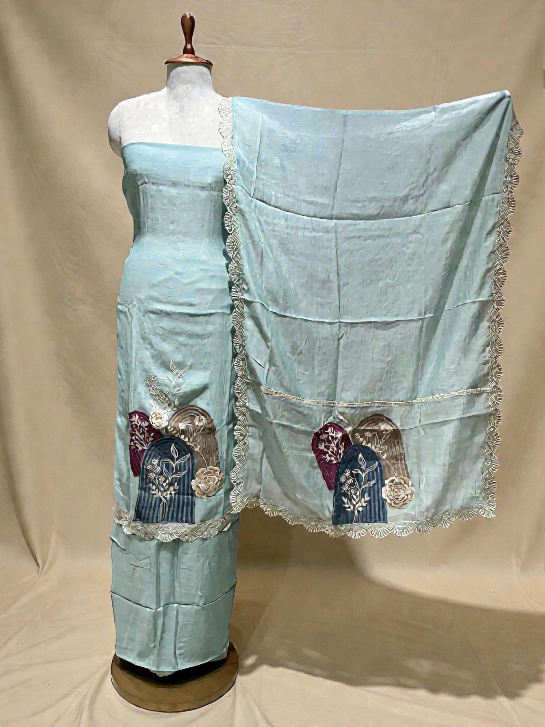 UN-STICH SUIT - POWDERBLUE