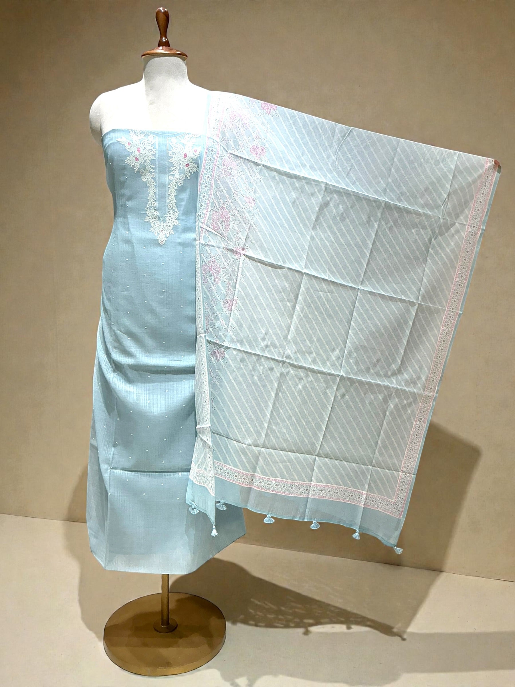 UN-STICH SUIT - POWDERBLUE