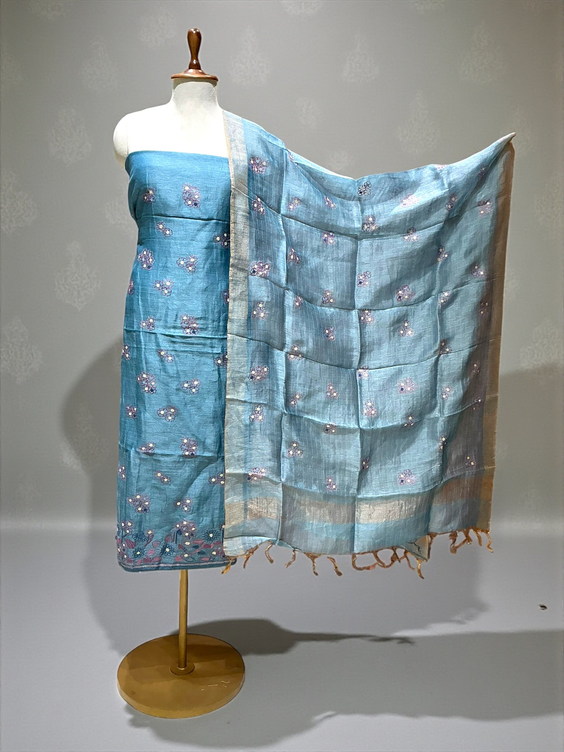 Un-Stich Suit - POWDERBLUE