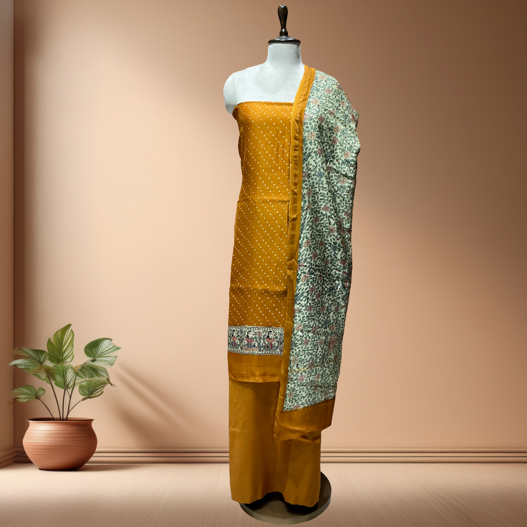 Maheshwari Silk Suit