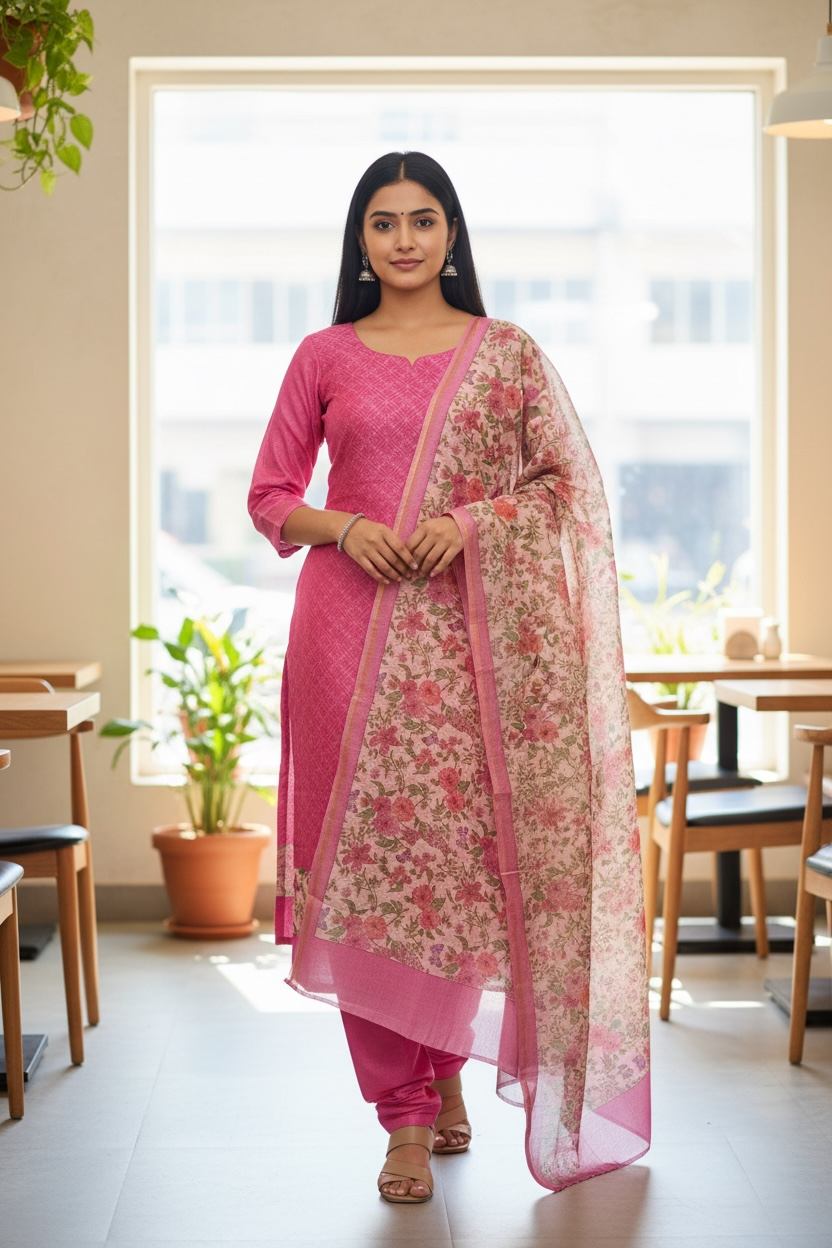 MAHESHWARI SILK SUIT