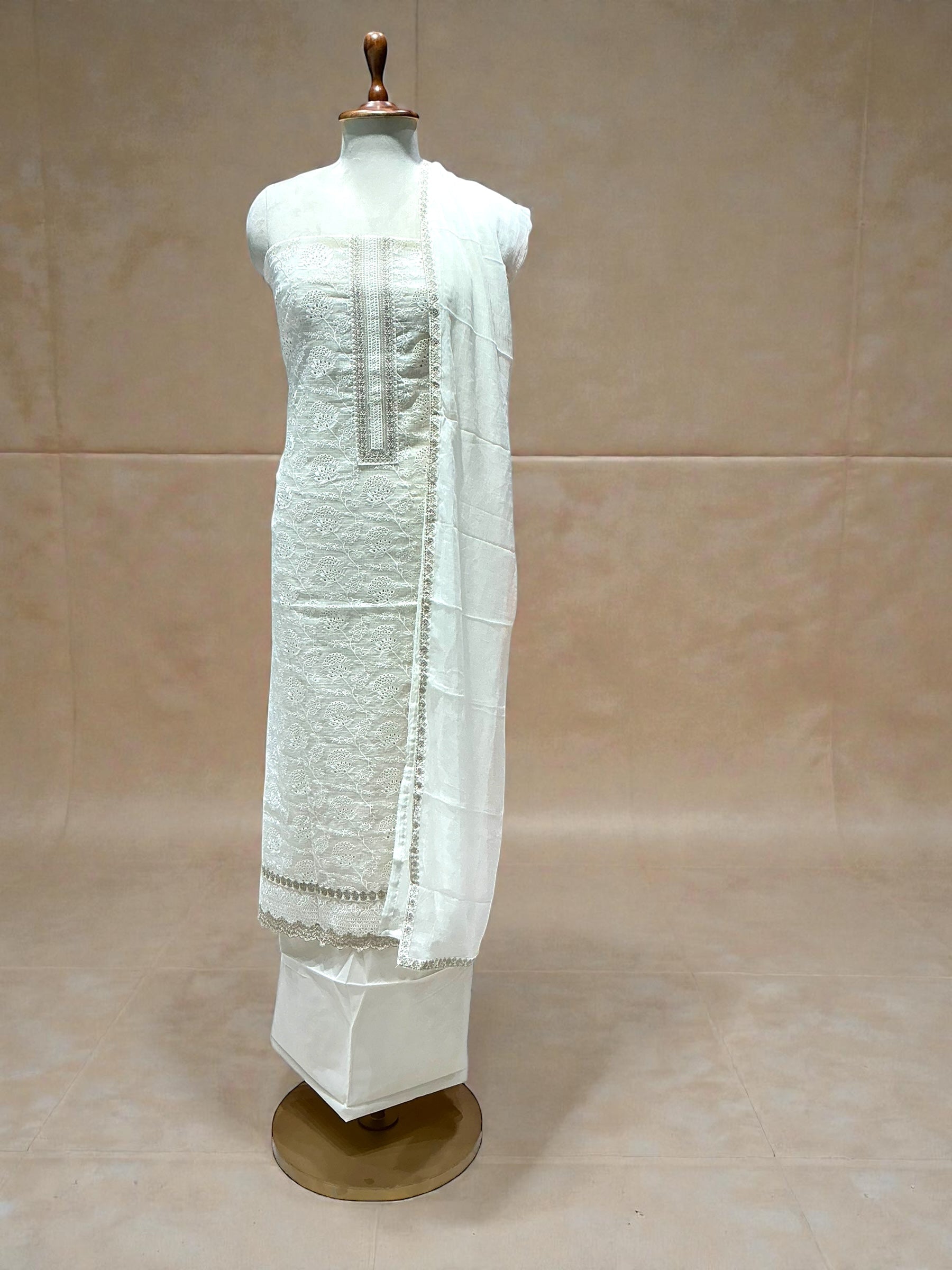 KOTA DORIA CHIKANKARI SUIT