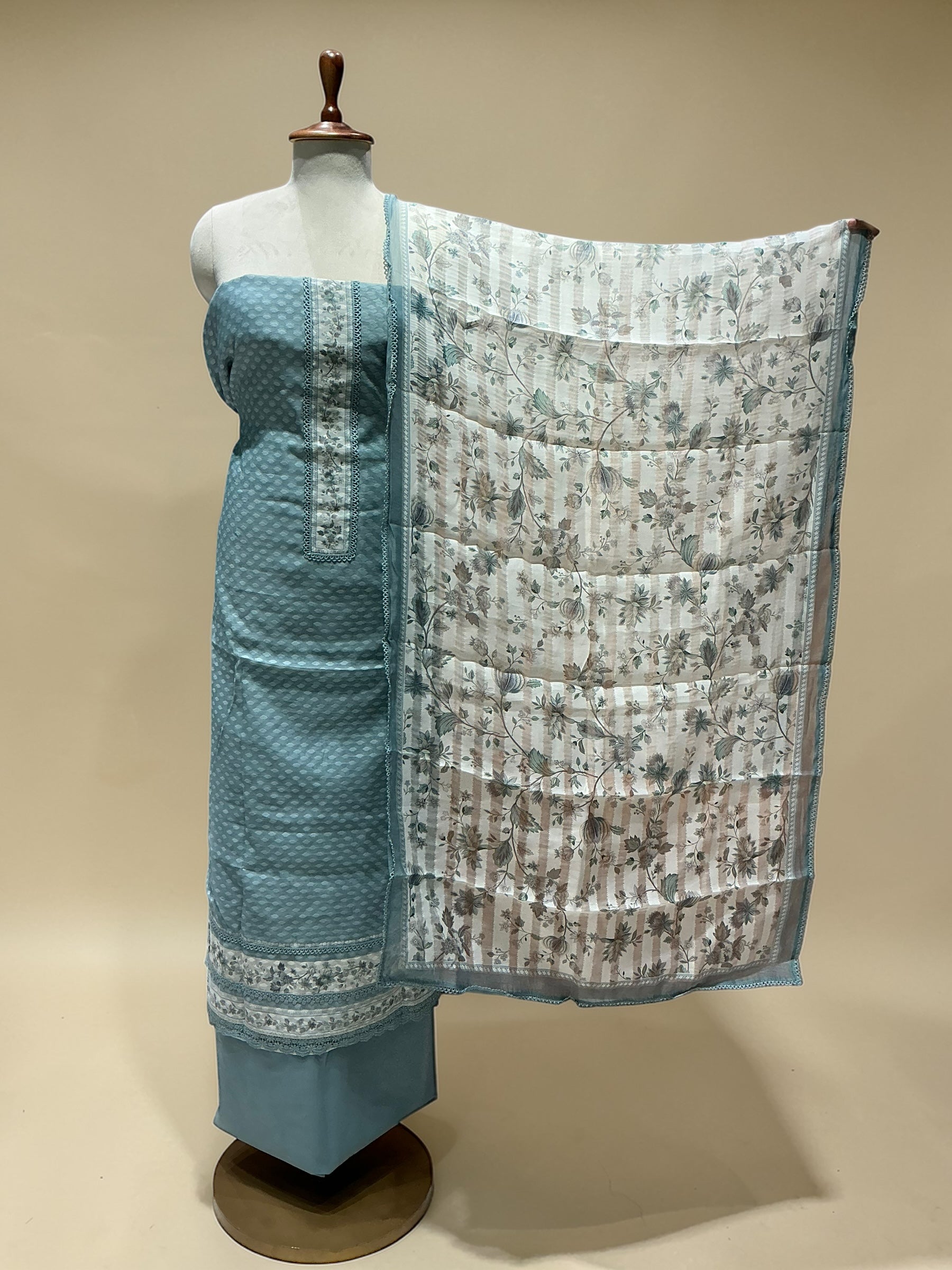 MUL JACQUARDSUIT IN DIGITAL PRINTS