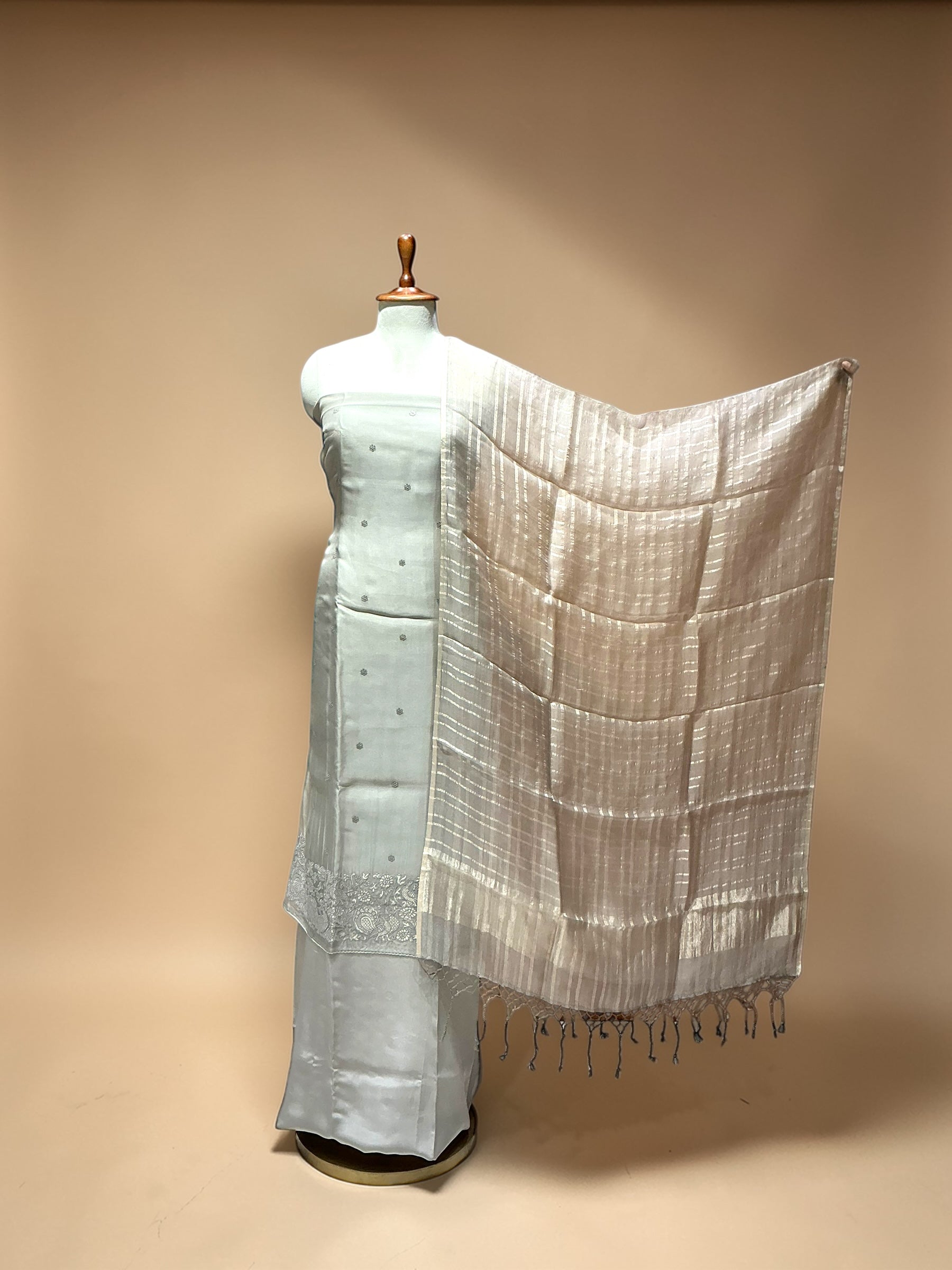 Pure Kora Silk Suit