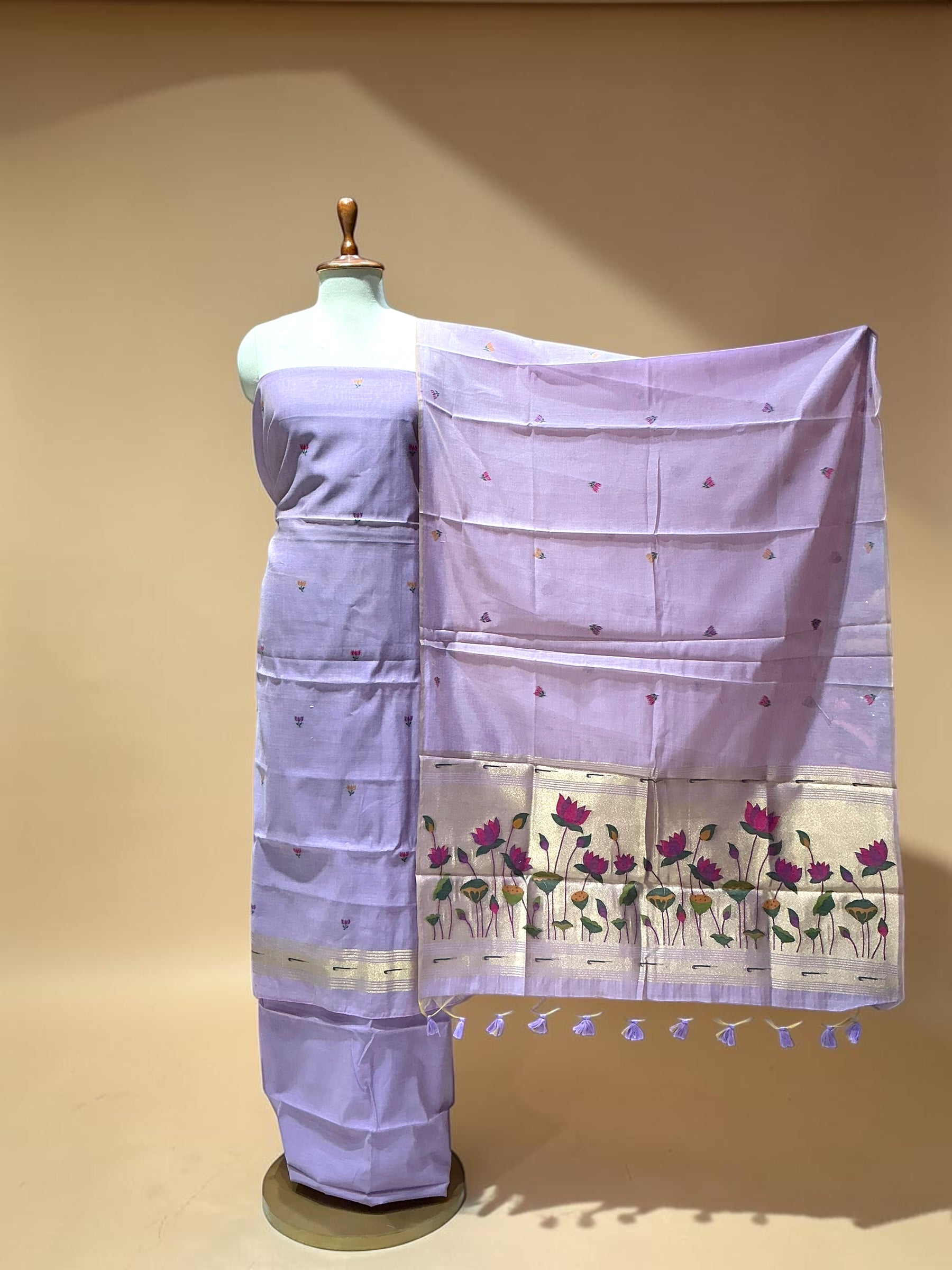 UNSTITCHED JAMDANI SUIT