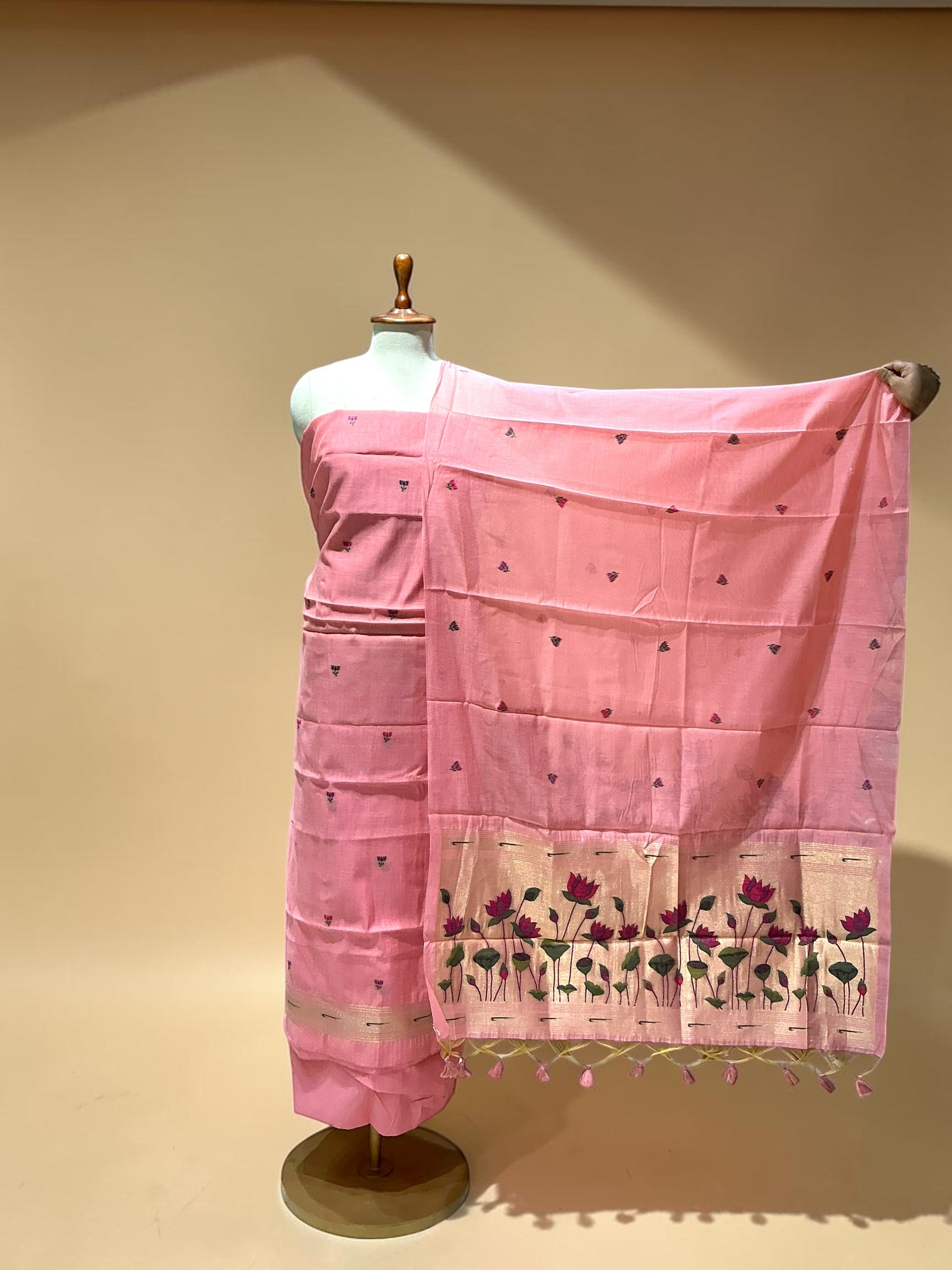 UNSTITCHED JAMDANI SUIT