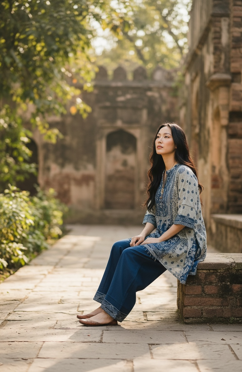 Cotton Silk Premium Co-Ord Set 