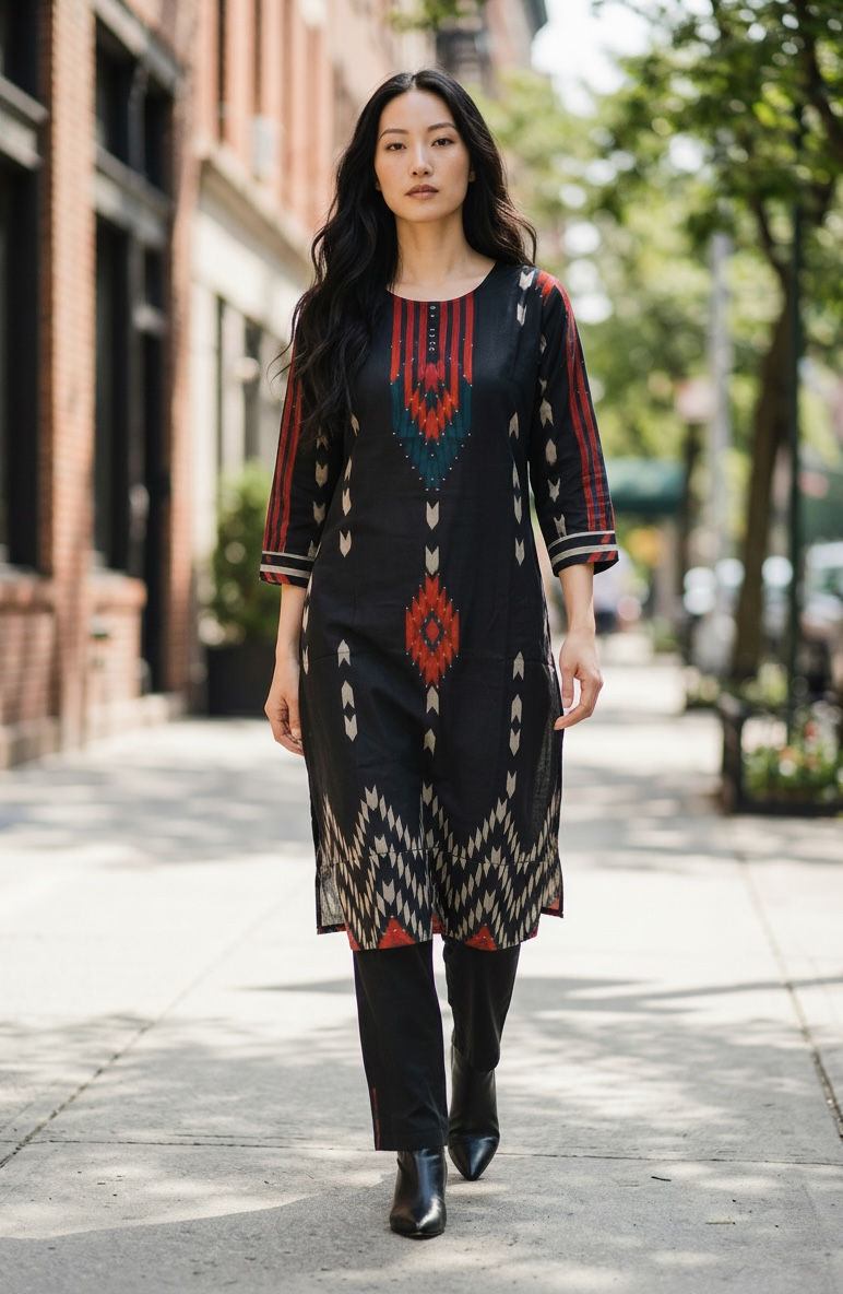 Cotton Silk Premium Co-Ord Set 