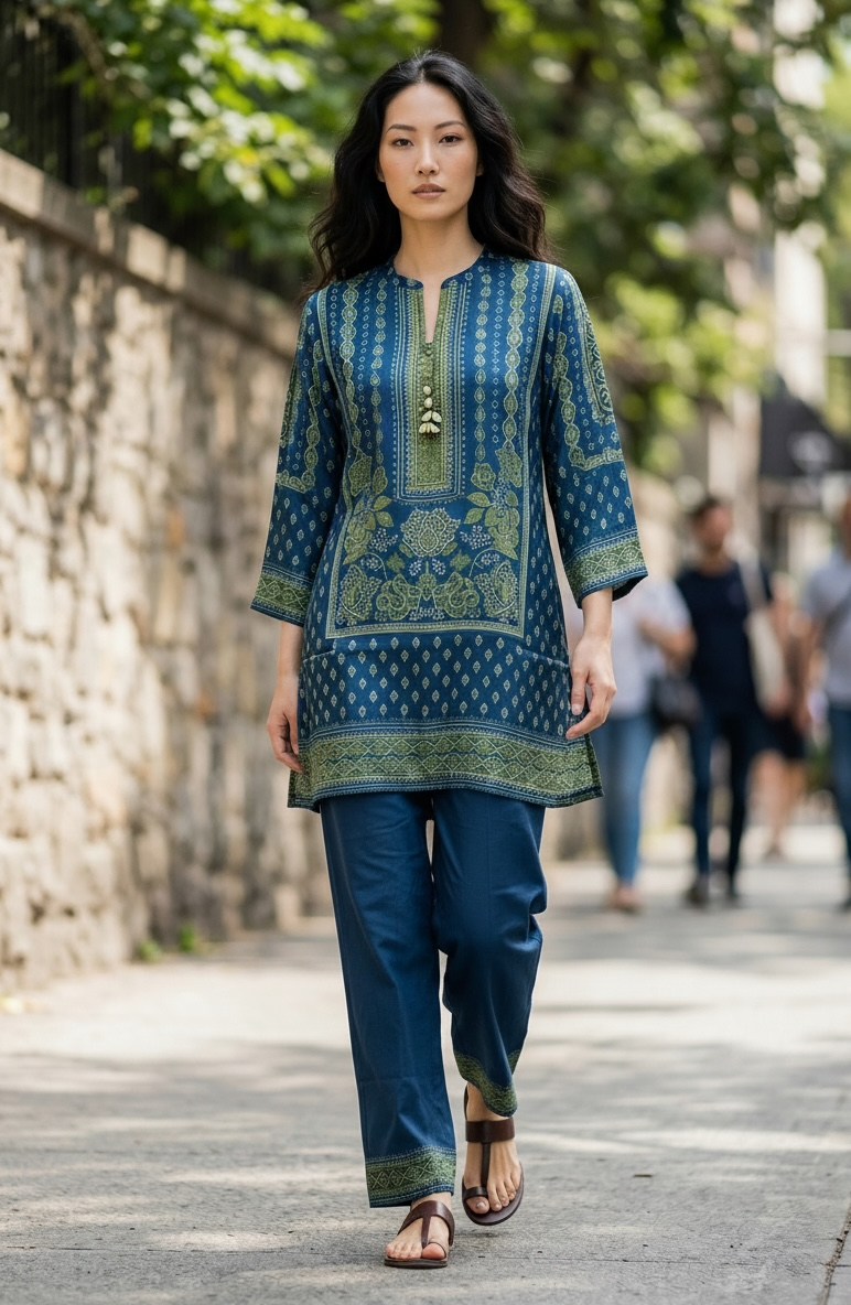 Cotton Silk Premium Co-Ord Set 