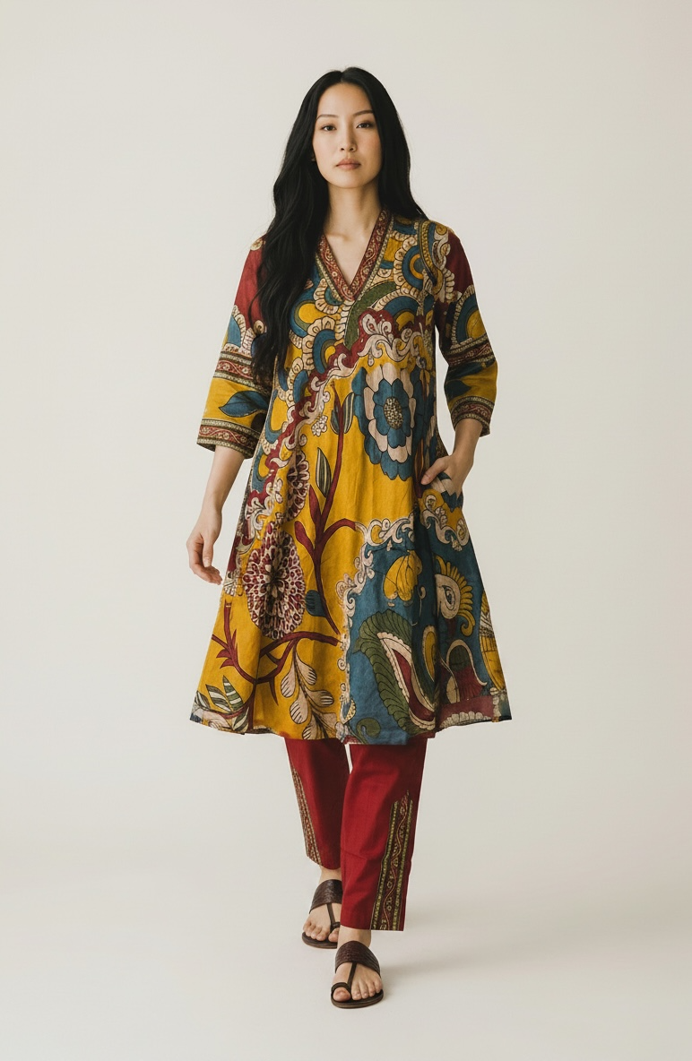 Cotton Silk Premium Co-Ord Set 