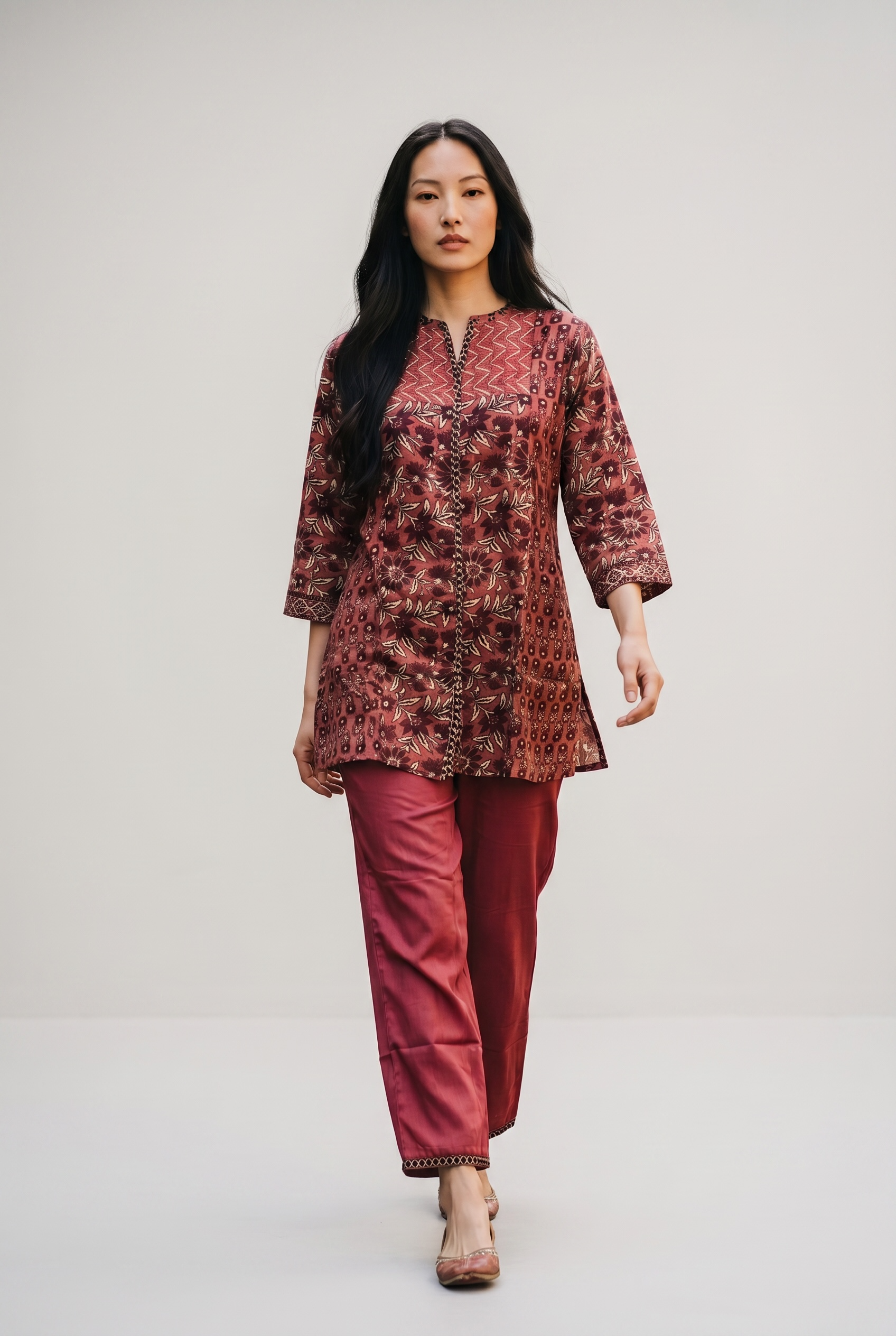 Cotton Silk Premium Co-Ord Set 