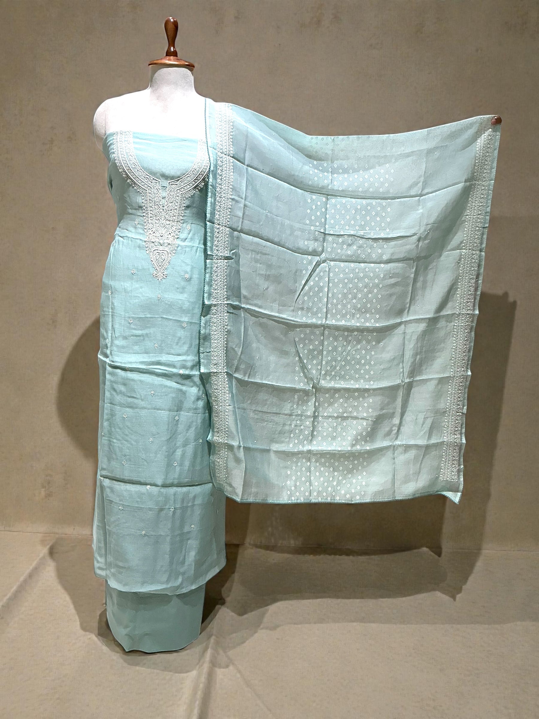 UN-STICH SUIT - POWDERBLUE
