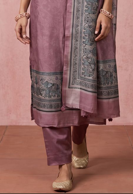 SOFT SILK (UNSTITCHED SUIT)