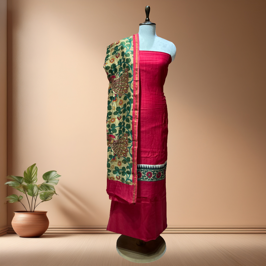 Maheshwari Silk Suit