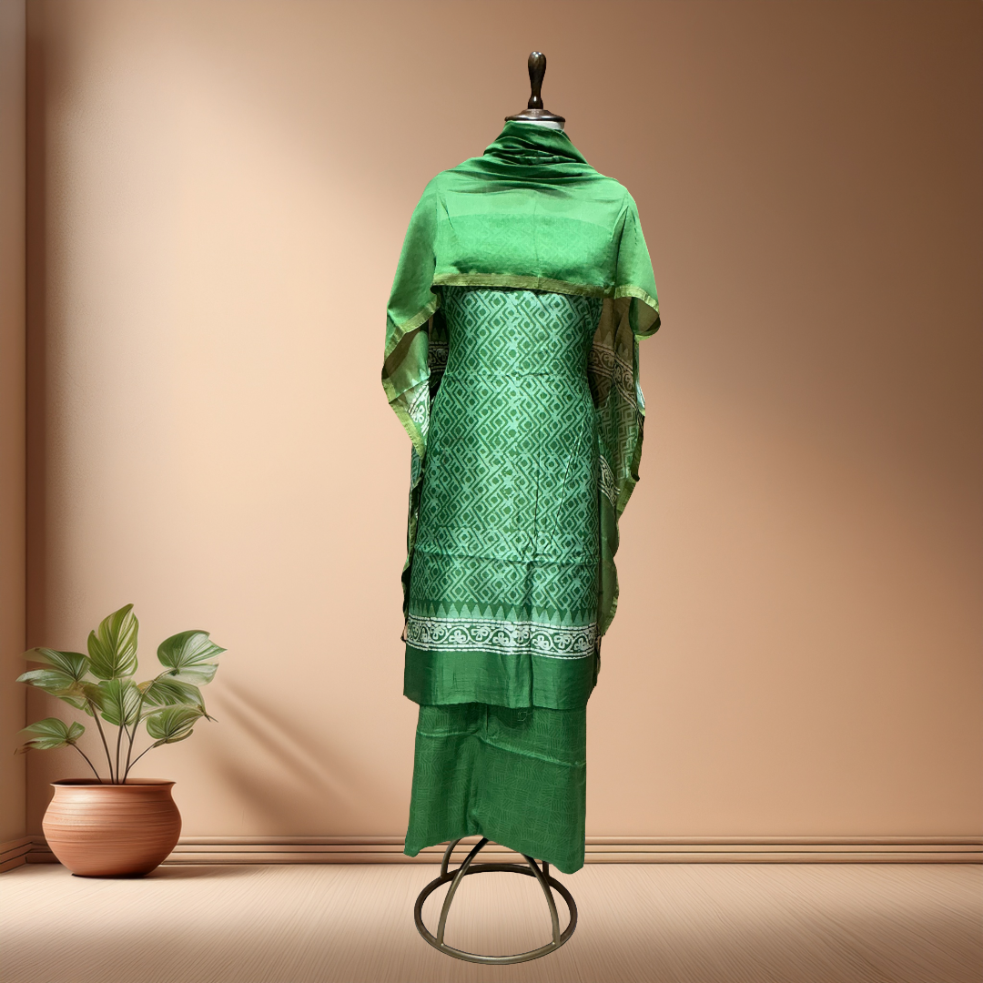 Maheshwari Silk Suit