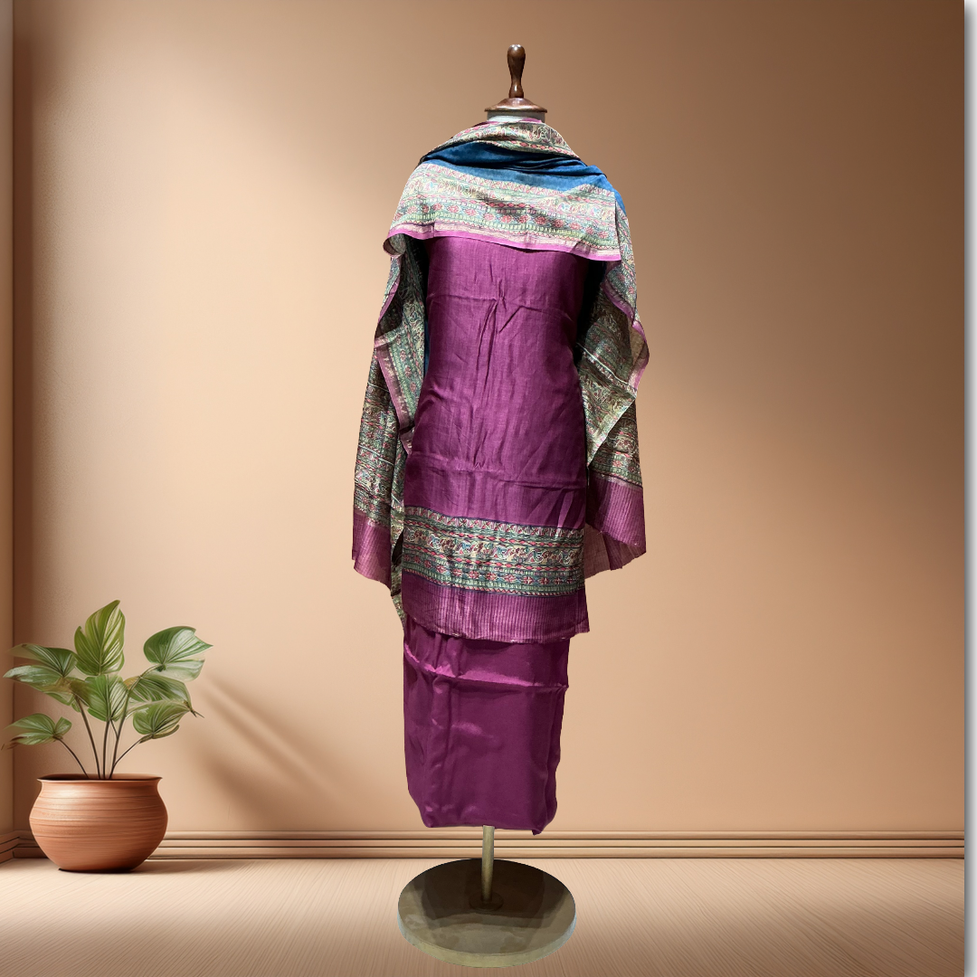 Maheshwari Silk Suit